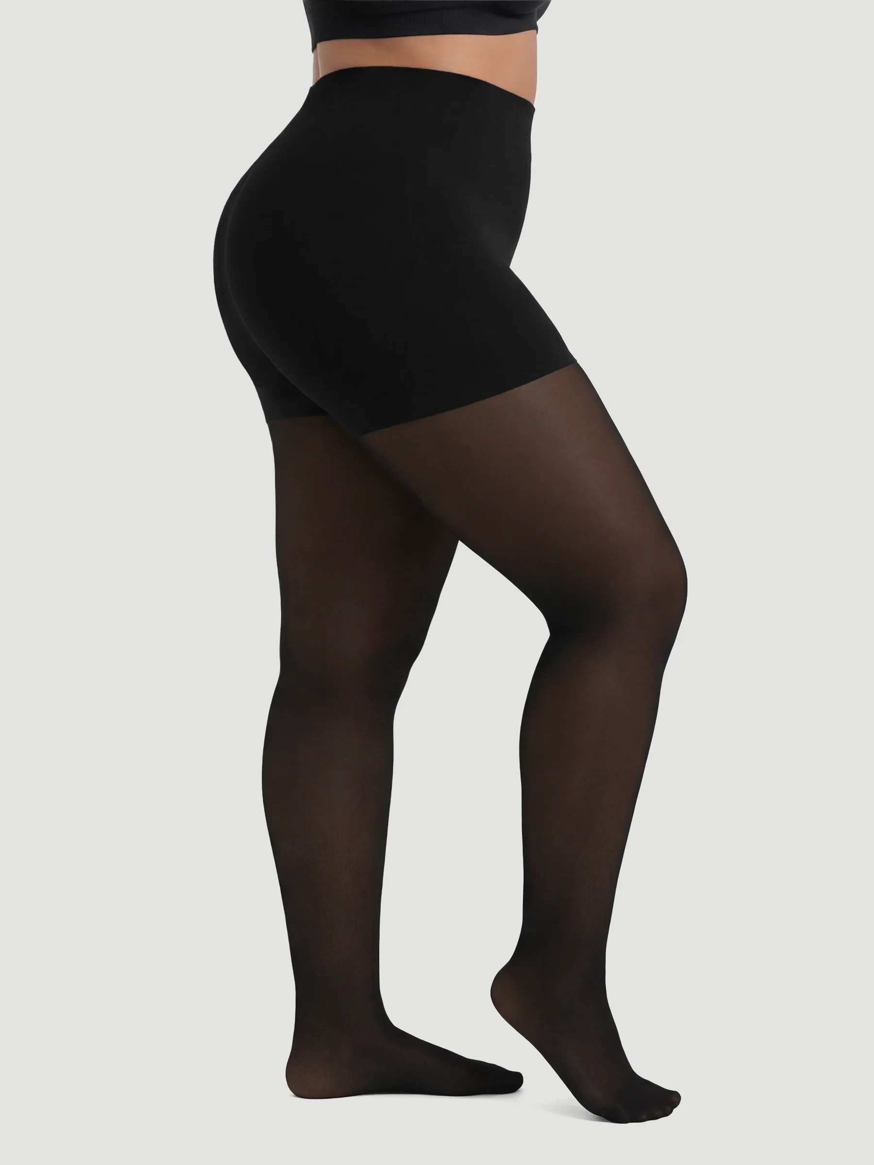 2-Pack 70 Denier Tear-proof Shaping Tights - Image 3