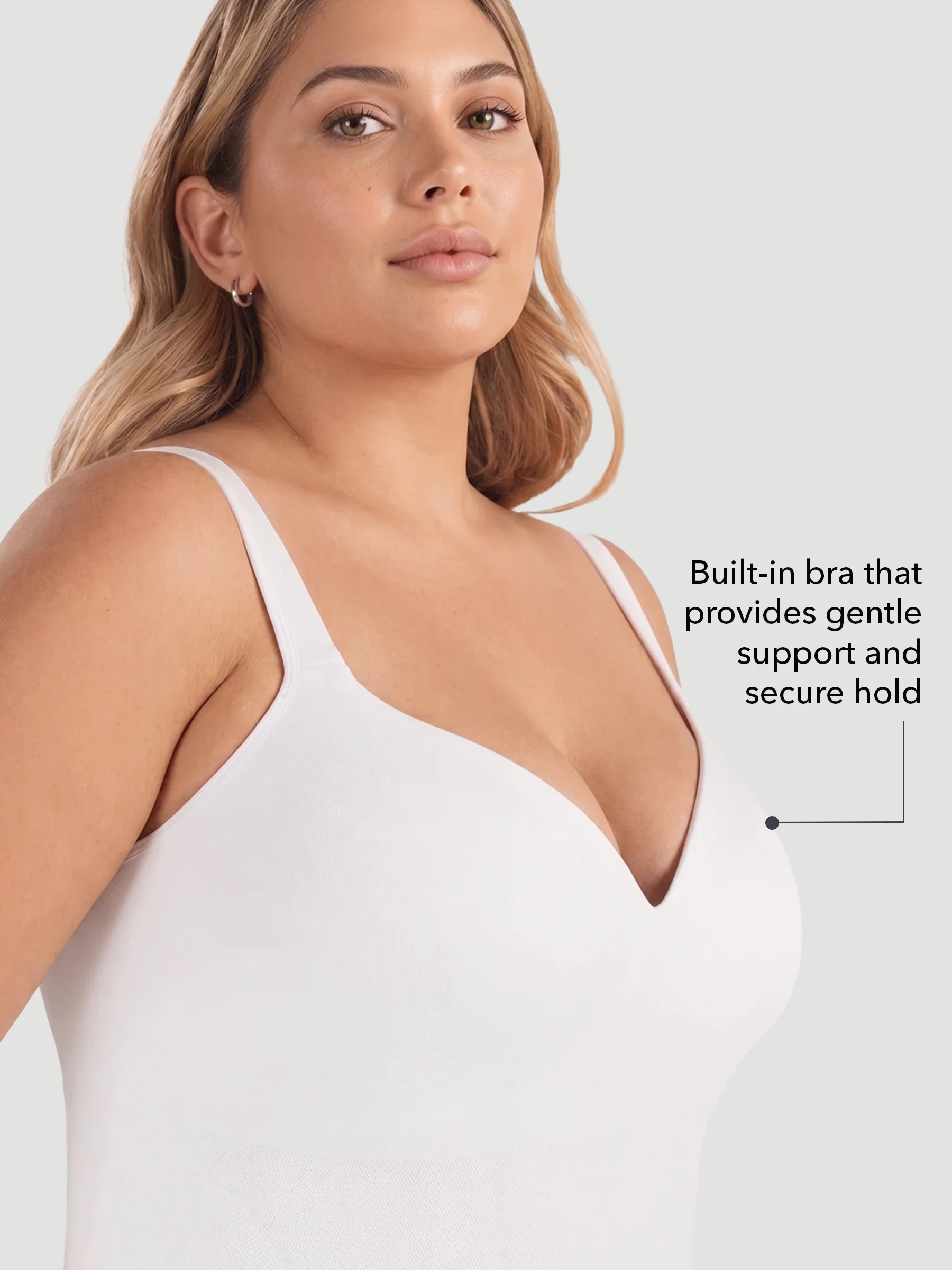 2-Pack Ultimate Comfort Built-In Bra Shaper Cami - Image 20