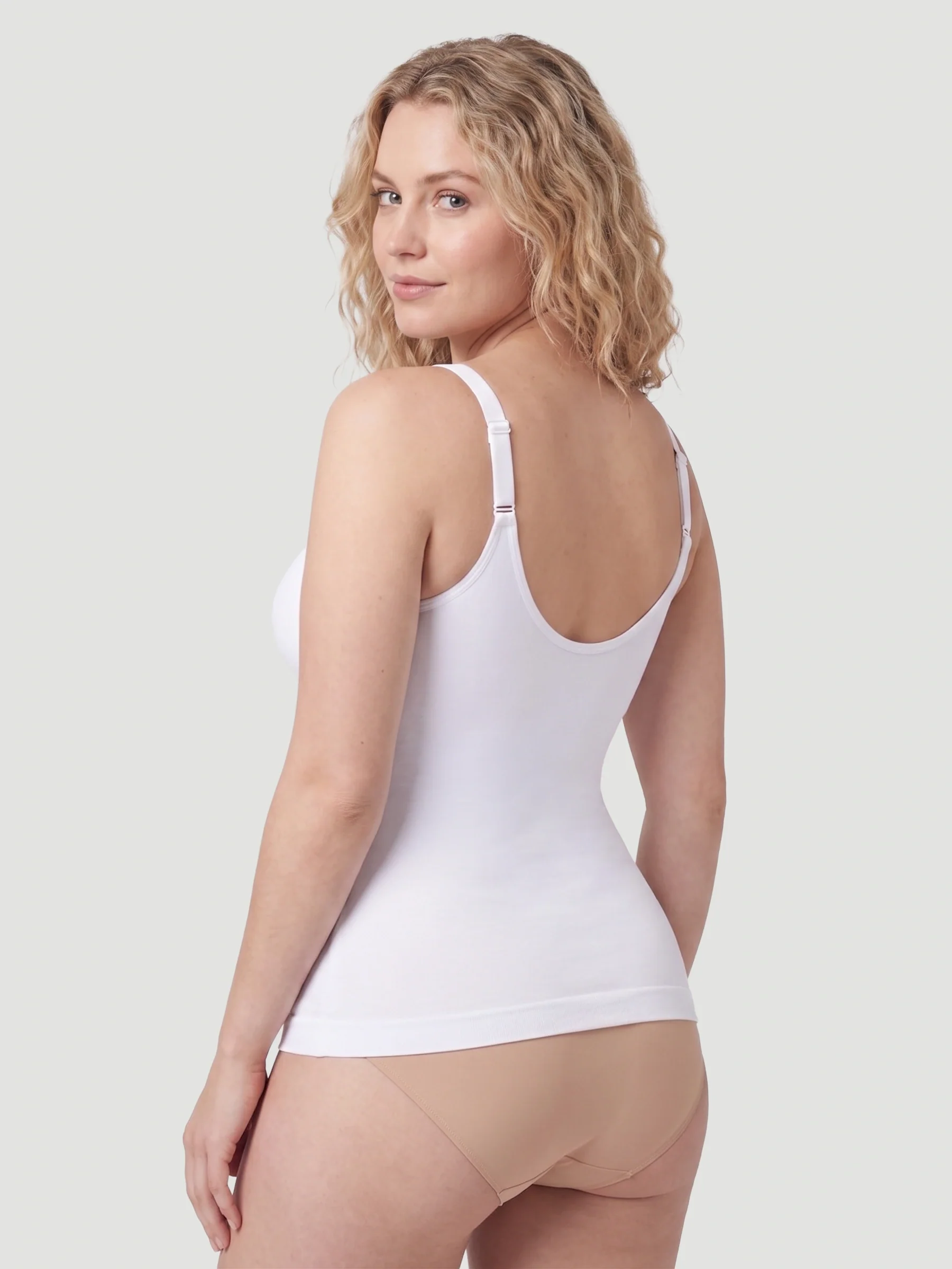 2-Pack Ultimate Comfort Built-In Bra Shaper Cami - Image 23