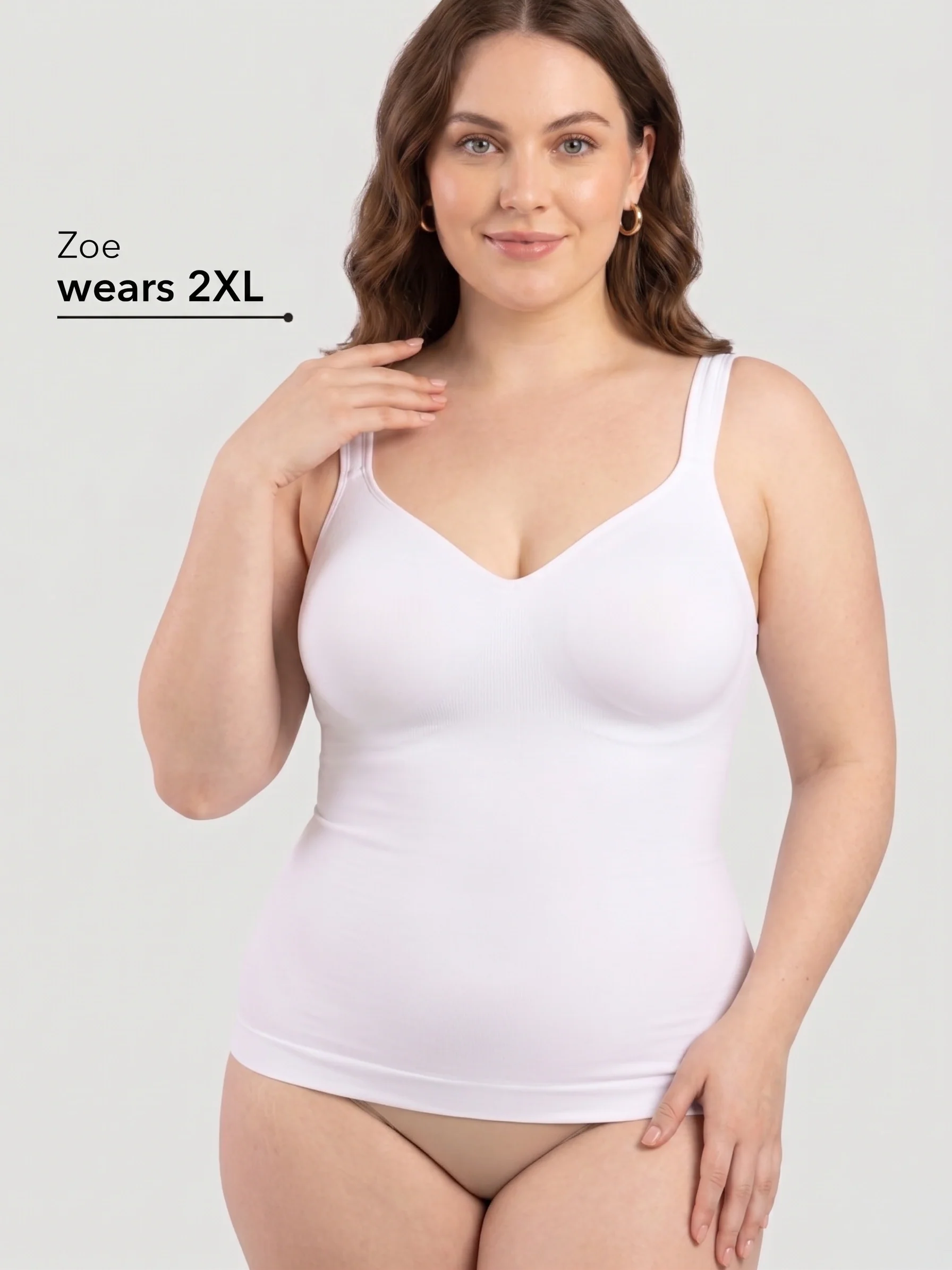 Ultimate Comfort Built-In Bra Shaper Cami - Image 7