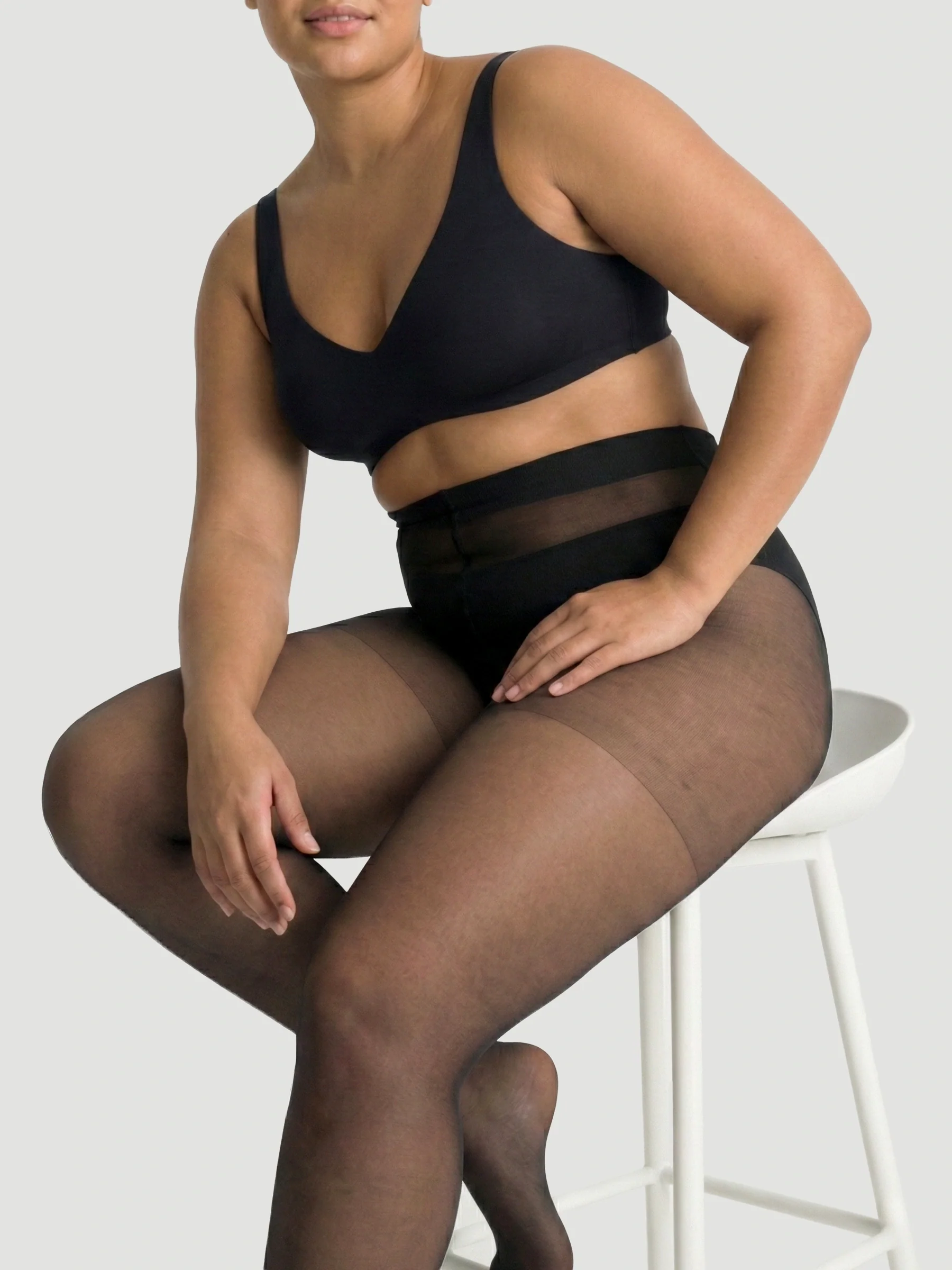 30 Denier Tear-proof Shaping Tights - Image 9