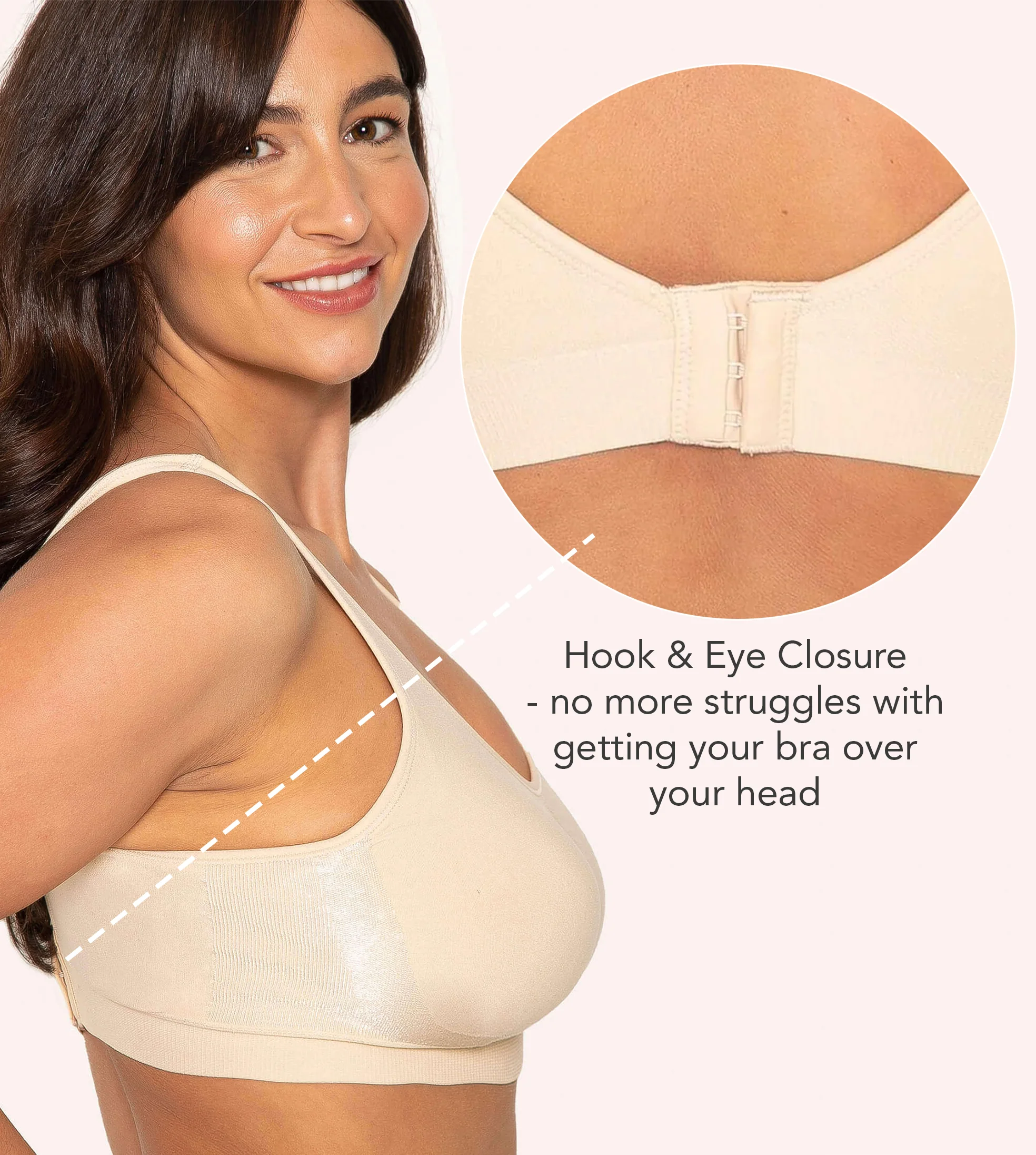 24/7 Comfort Non-Wired Shaper Bra AA-DD - Image 3