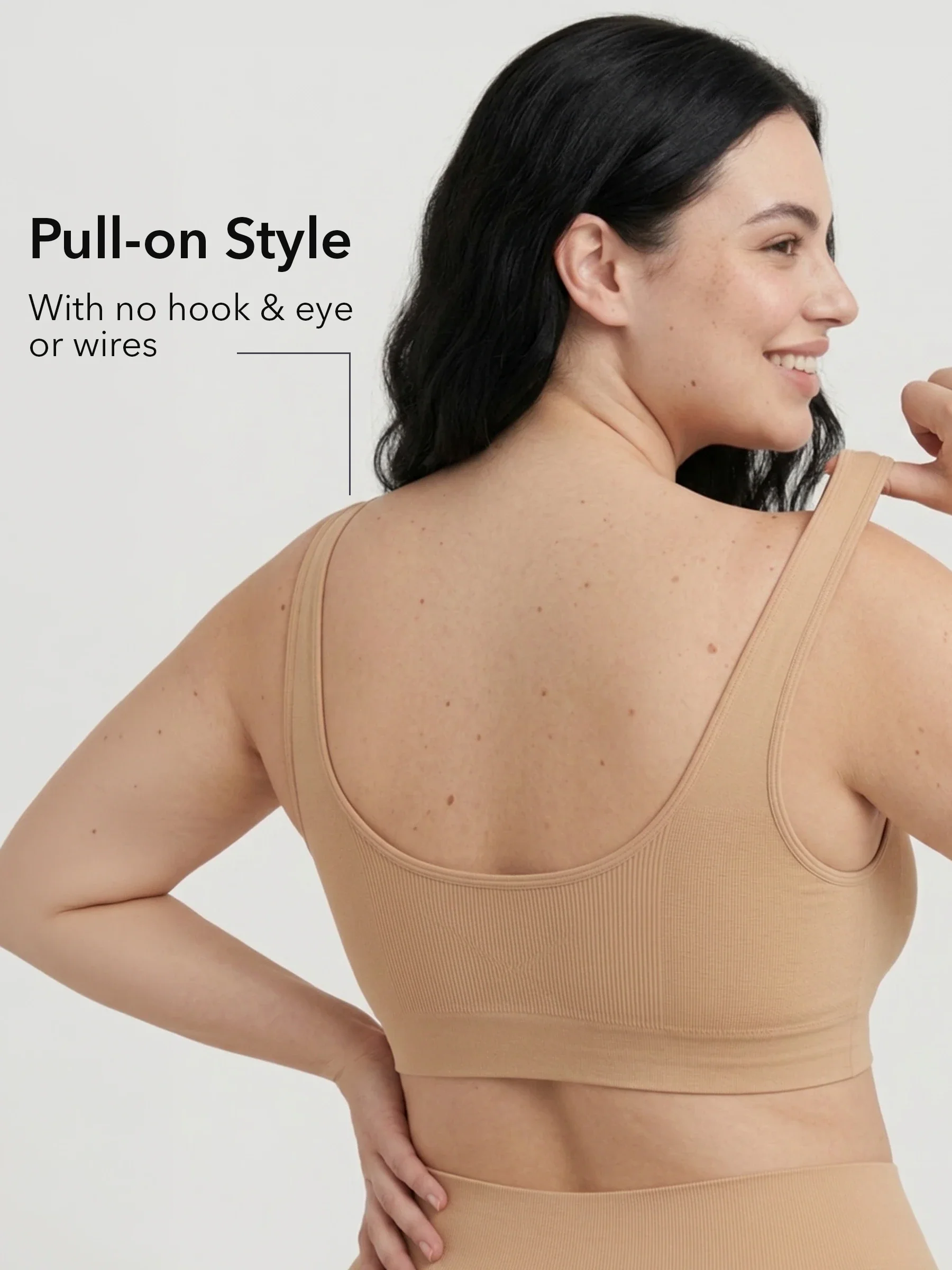 Daily Comfort Throw-on Wirefree Bra (A-FF Cup) - Image 12