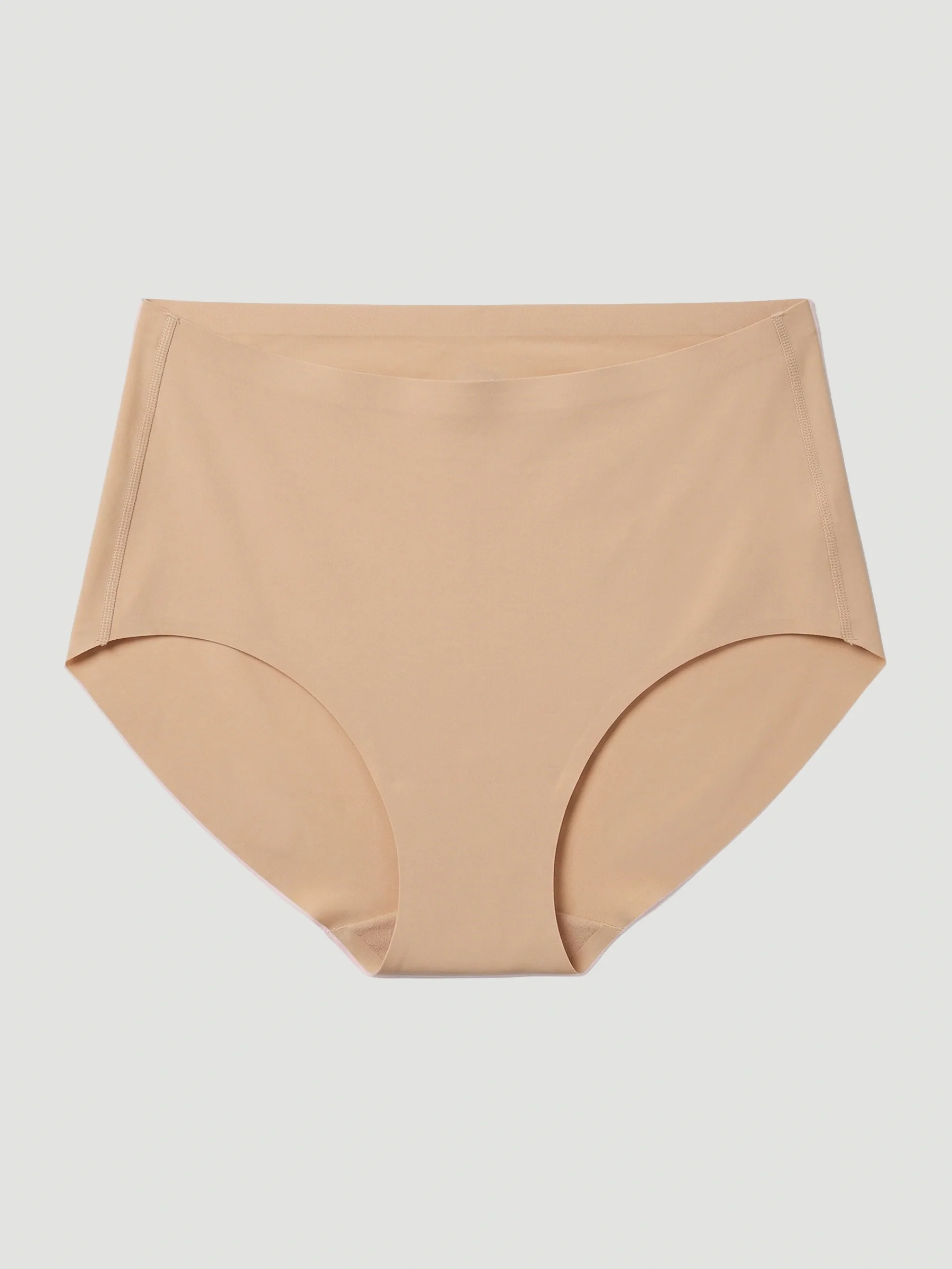 High Waist Seamless Bonded Brief Underwear - Image 15