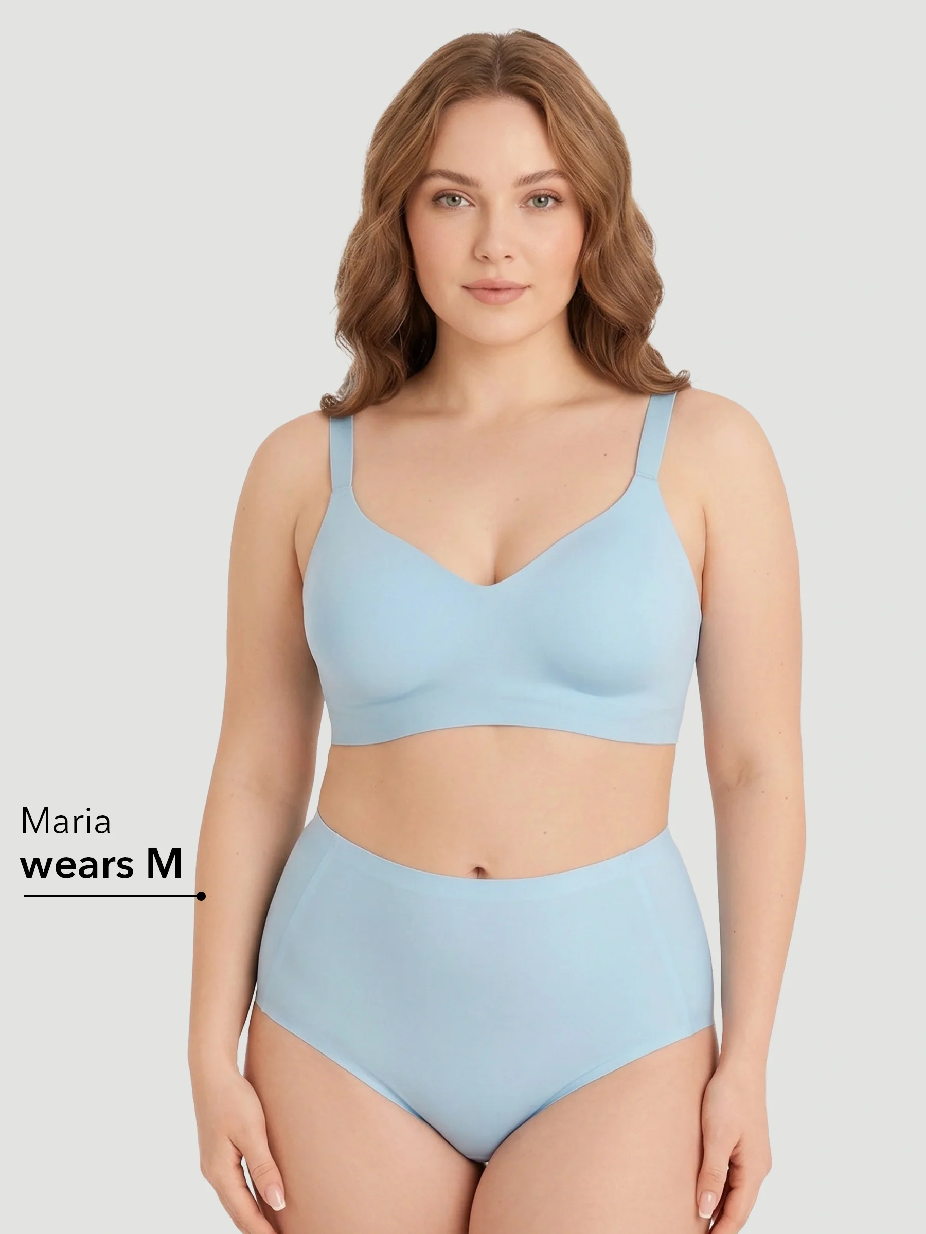 High Waist Seamless Bonded Brief Underwear - Image 3