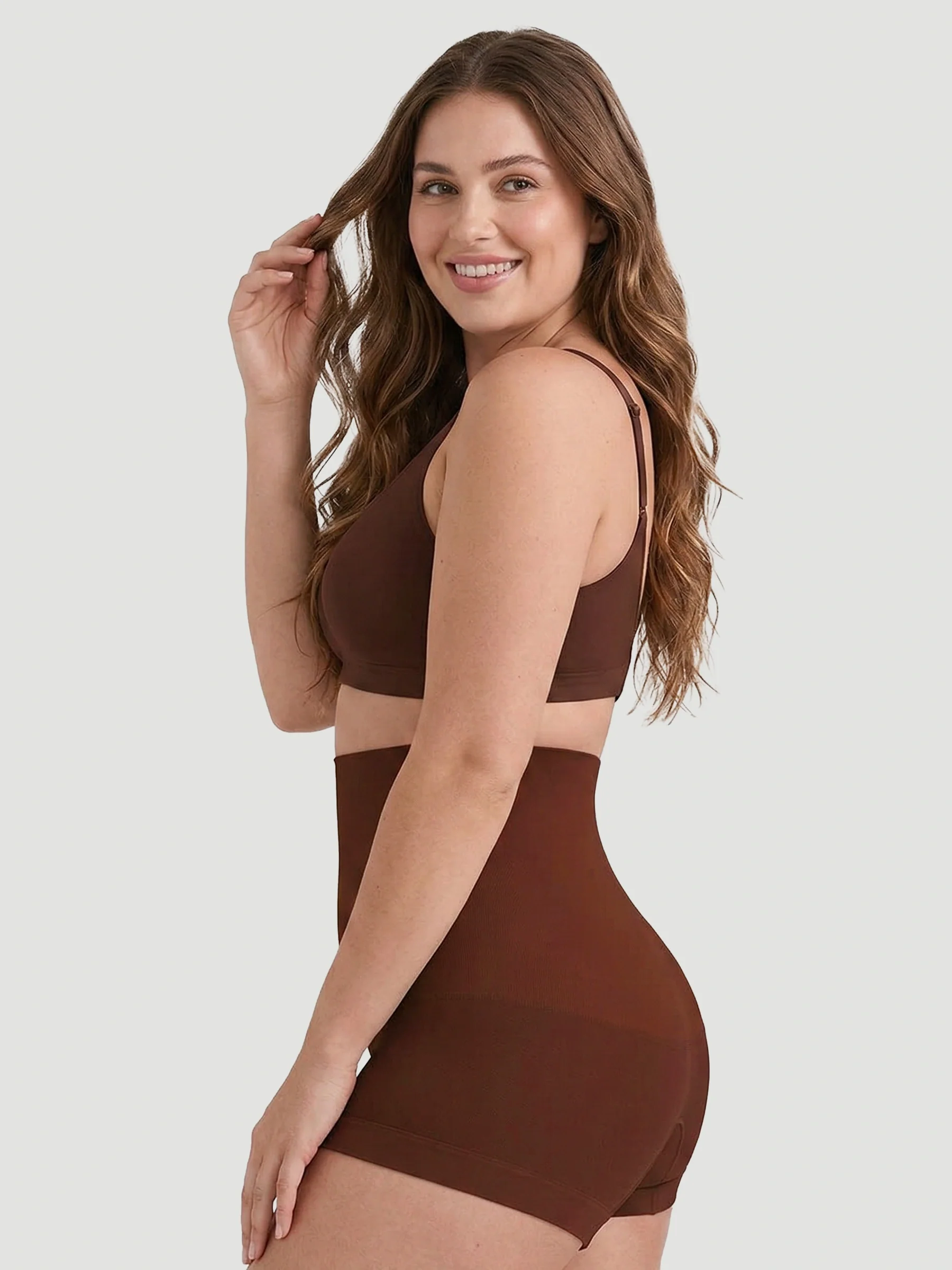 High Waisted Shaping BoyShort - Image 30
