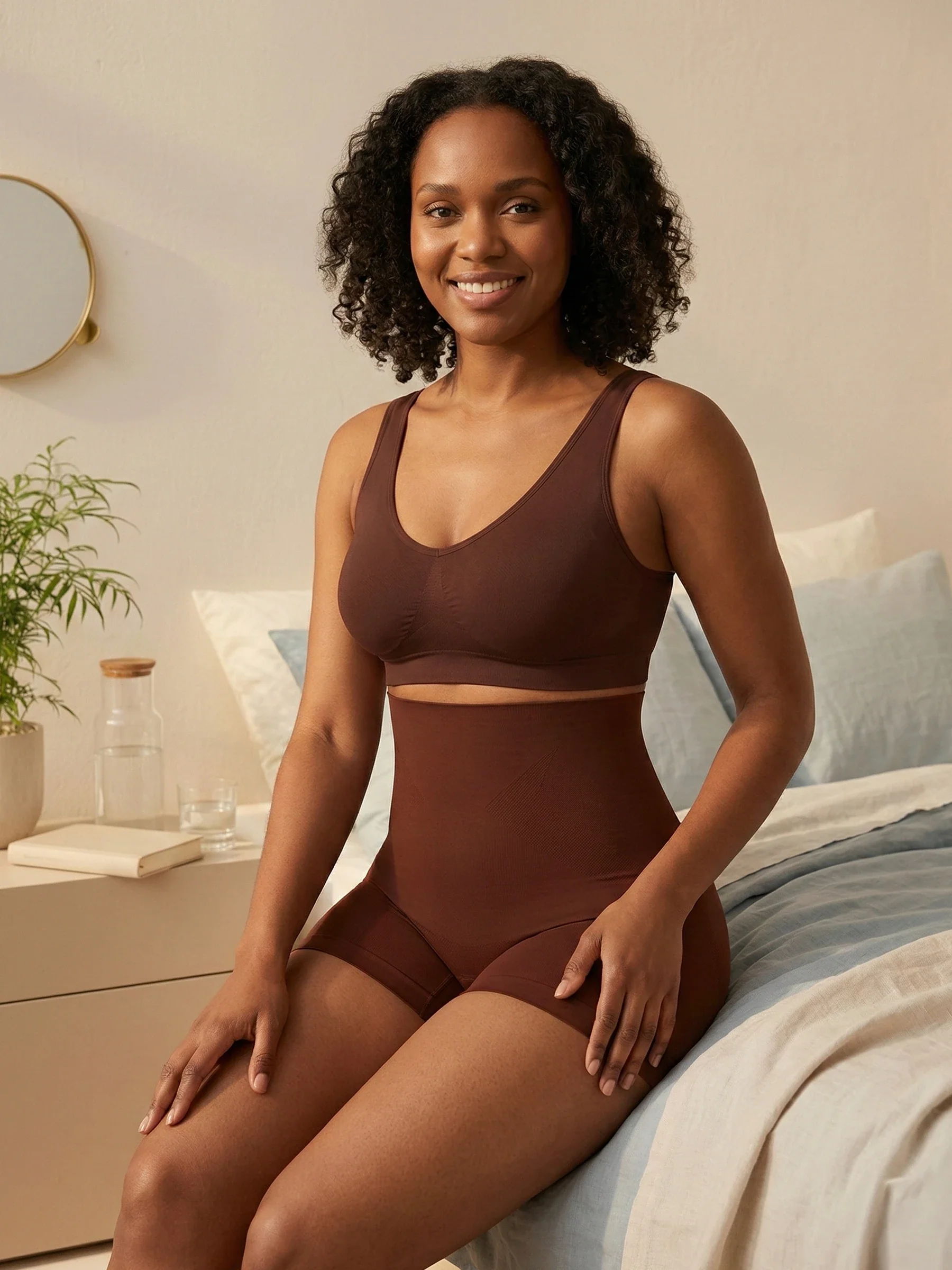 High Waisted Shaping BoyShort - Image 34