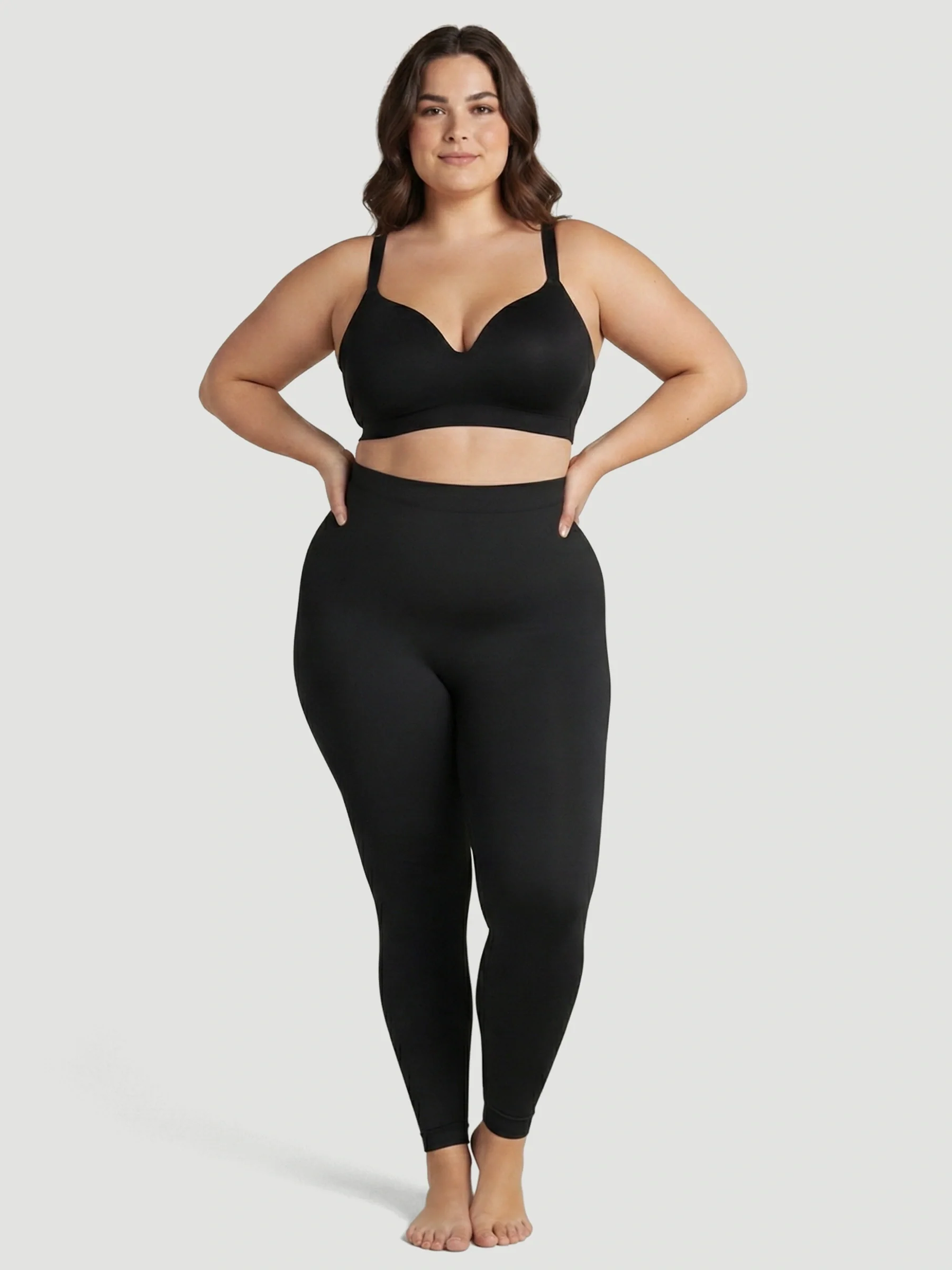 High Waisted Shaping Leggings - Image 3