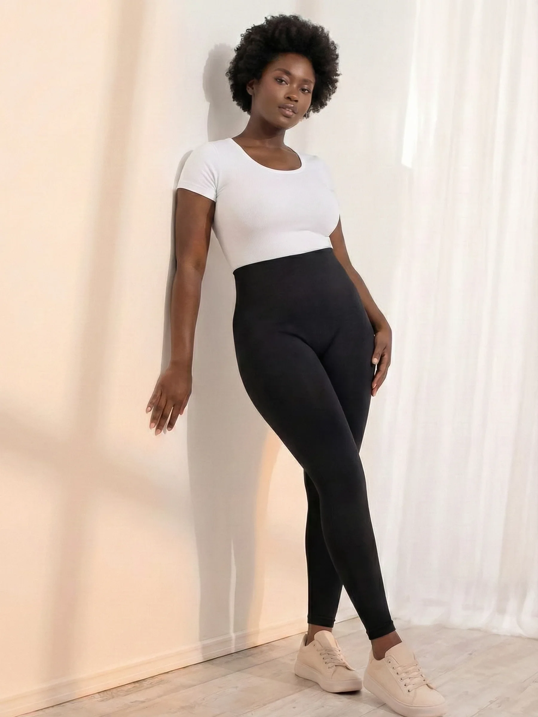 High Waisted Shaping Leggings - Image 7