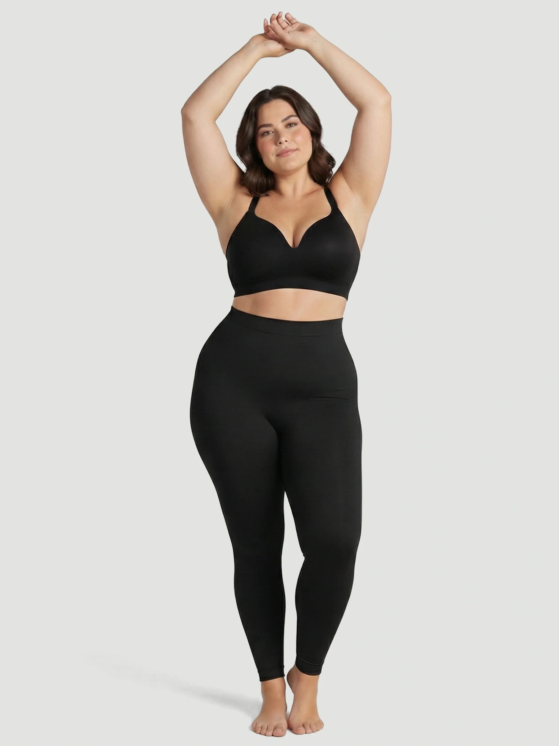 High Waisted Shaper Leggings - Image 3