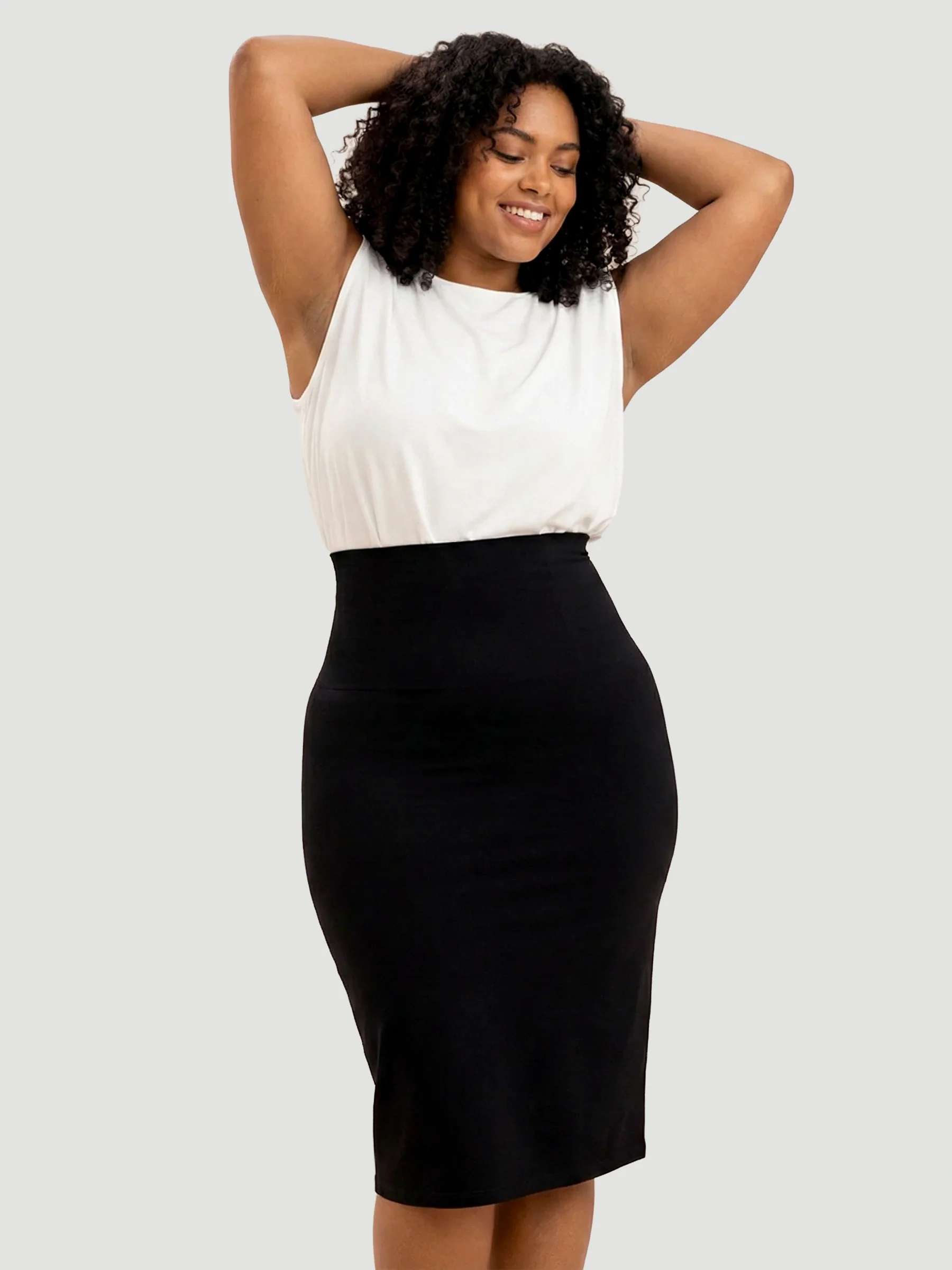 High Waisted Shaping Shorts - Image 15