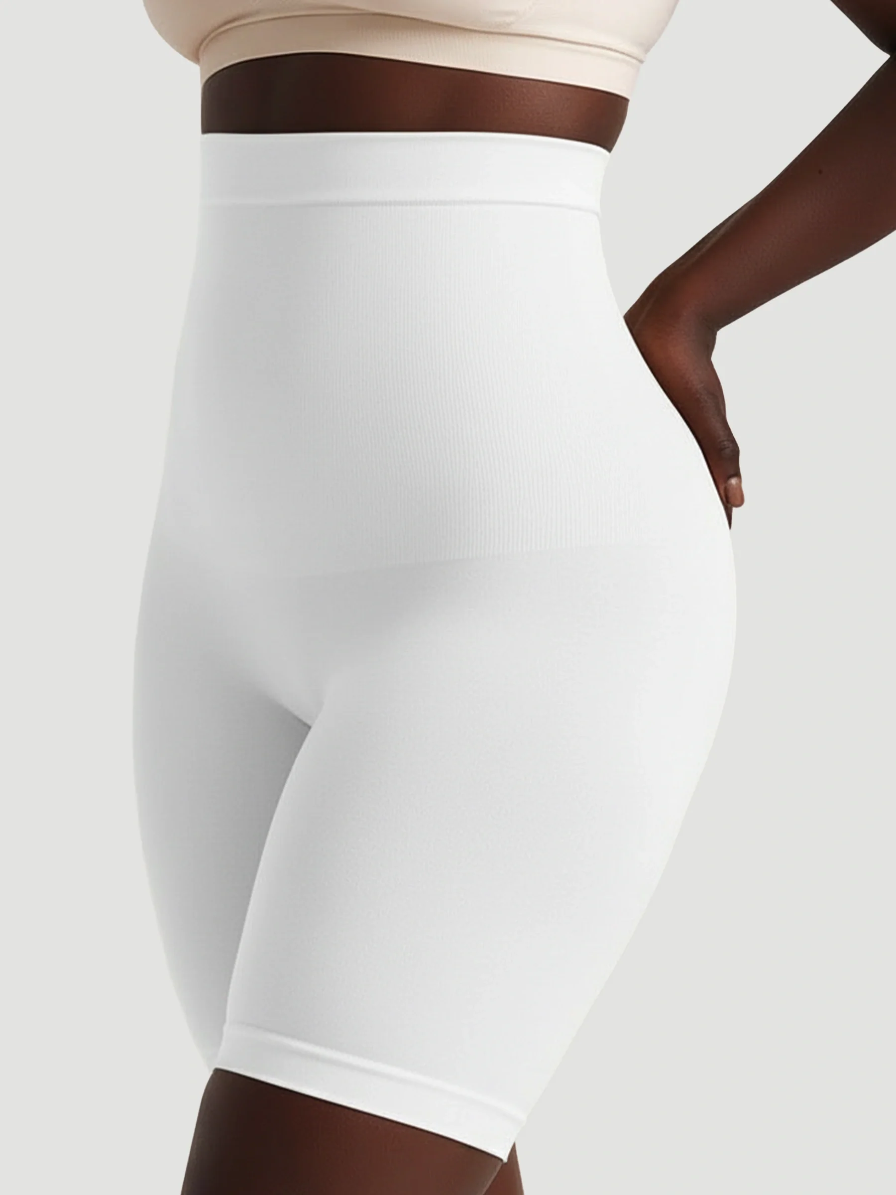 High Waisted Shaping Shorts - Image 36