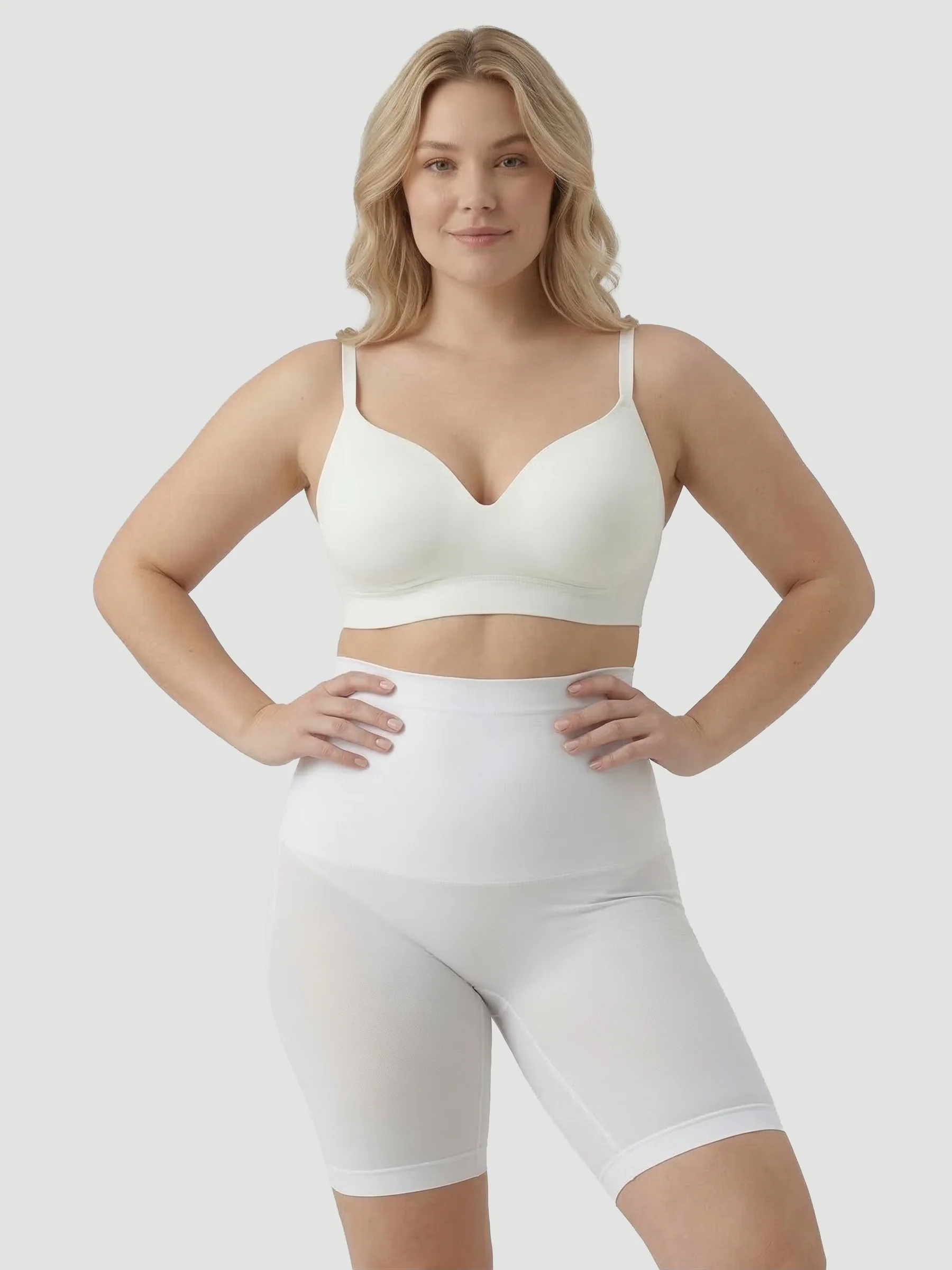 High-Waisted Shaping Shorts - Image 42