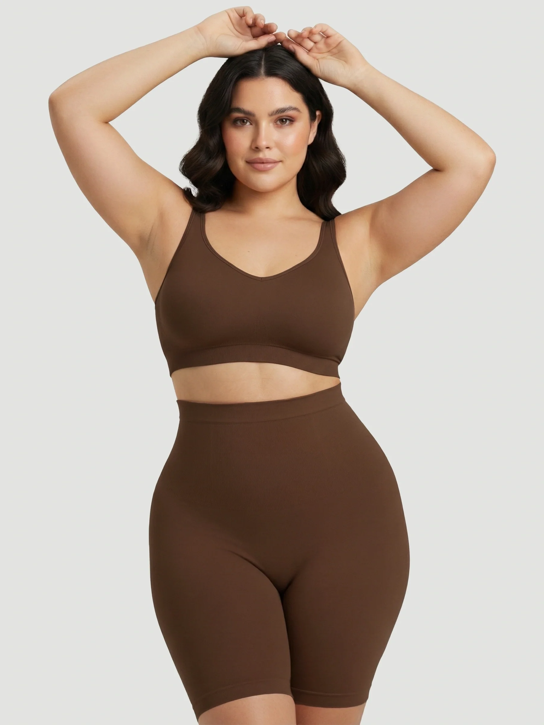High-Waisted Shaping Shorts - Image 30