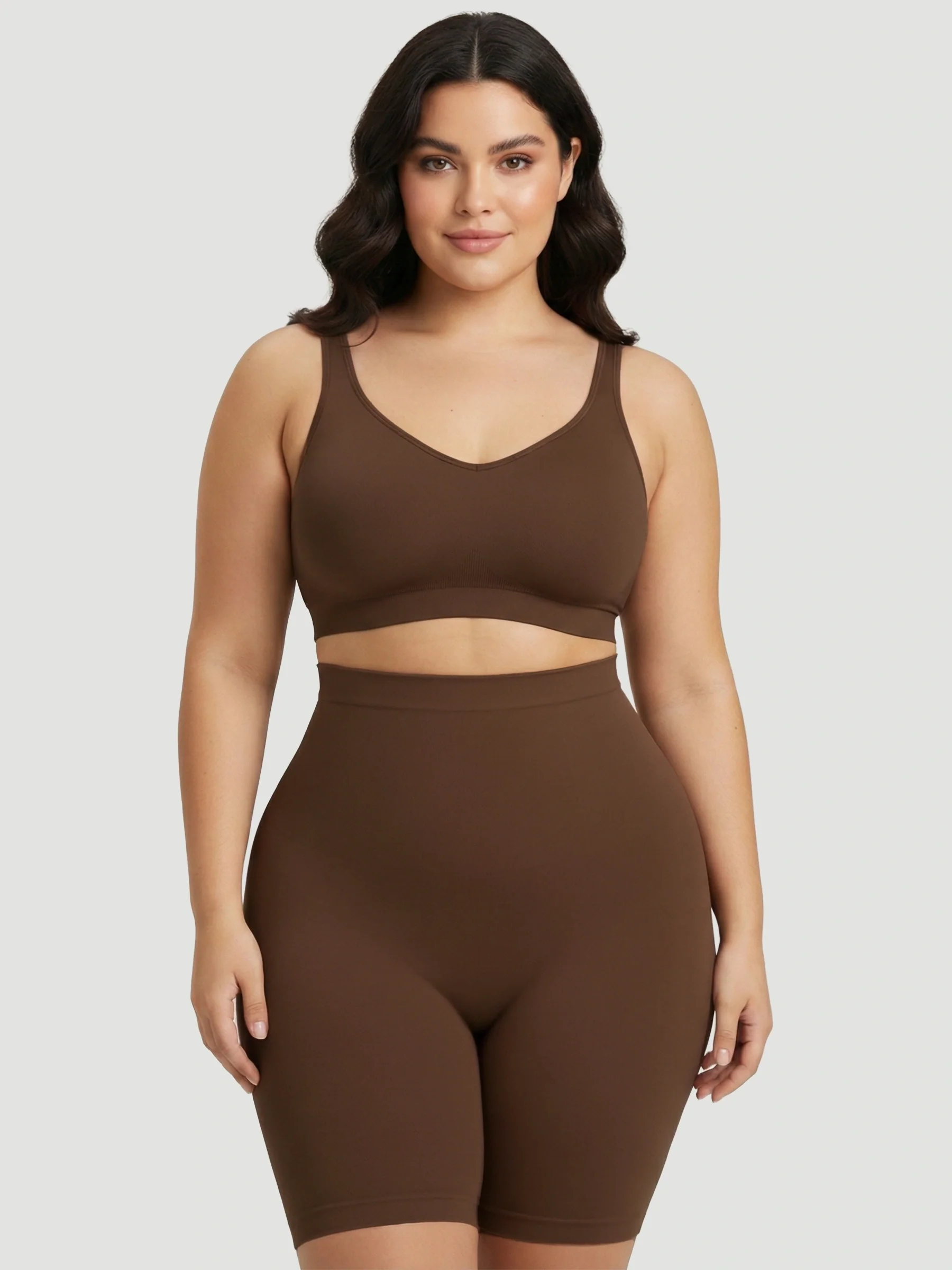 High-Waisted Shaping Shorts - Image 31