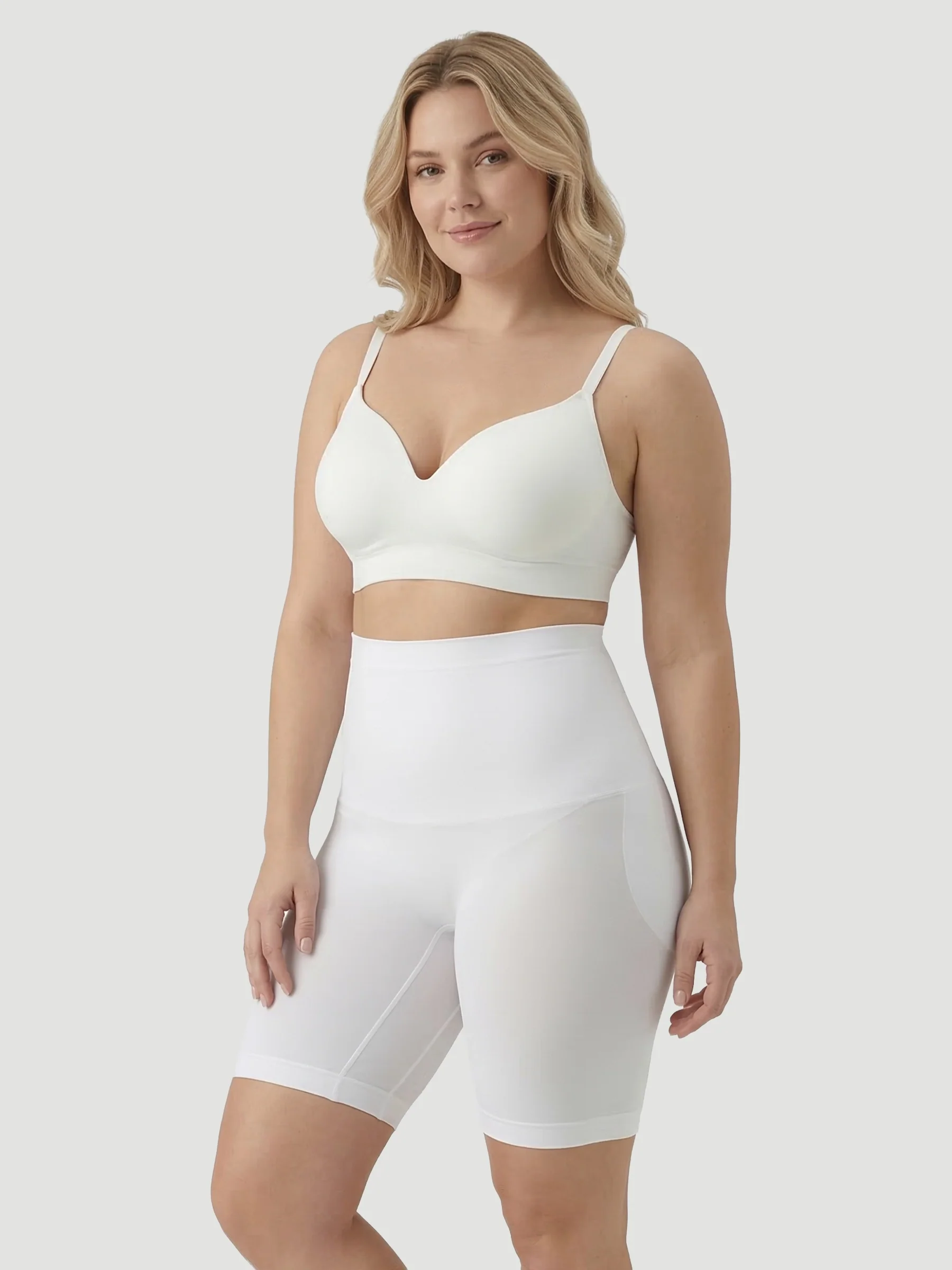 High-Waisted Shaping Shorts - Image 43