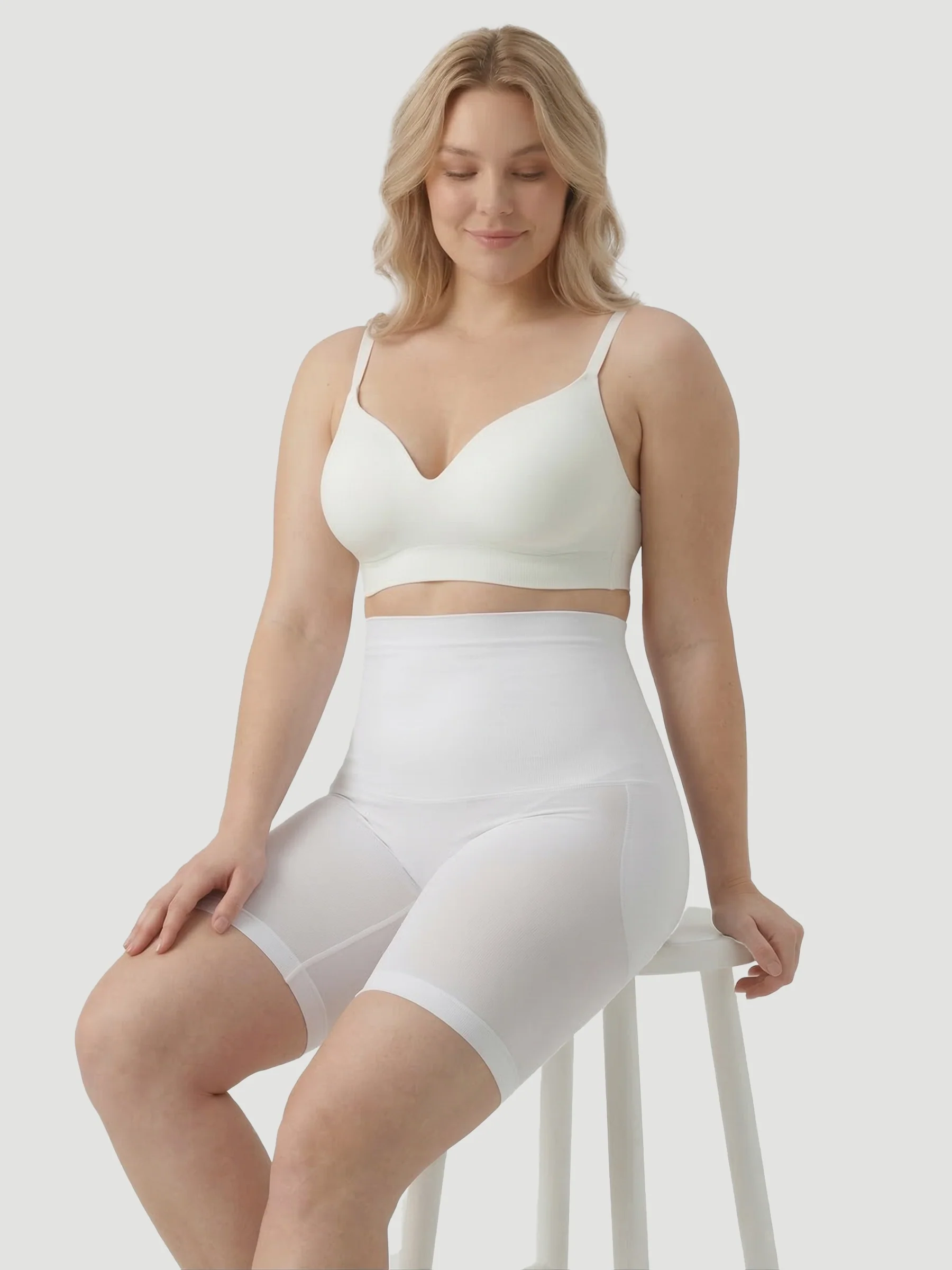 High-Waisted Shaping Shorts - Image 44