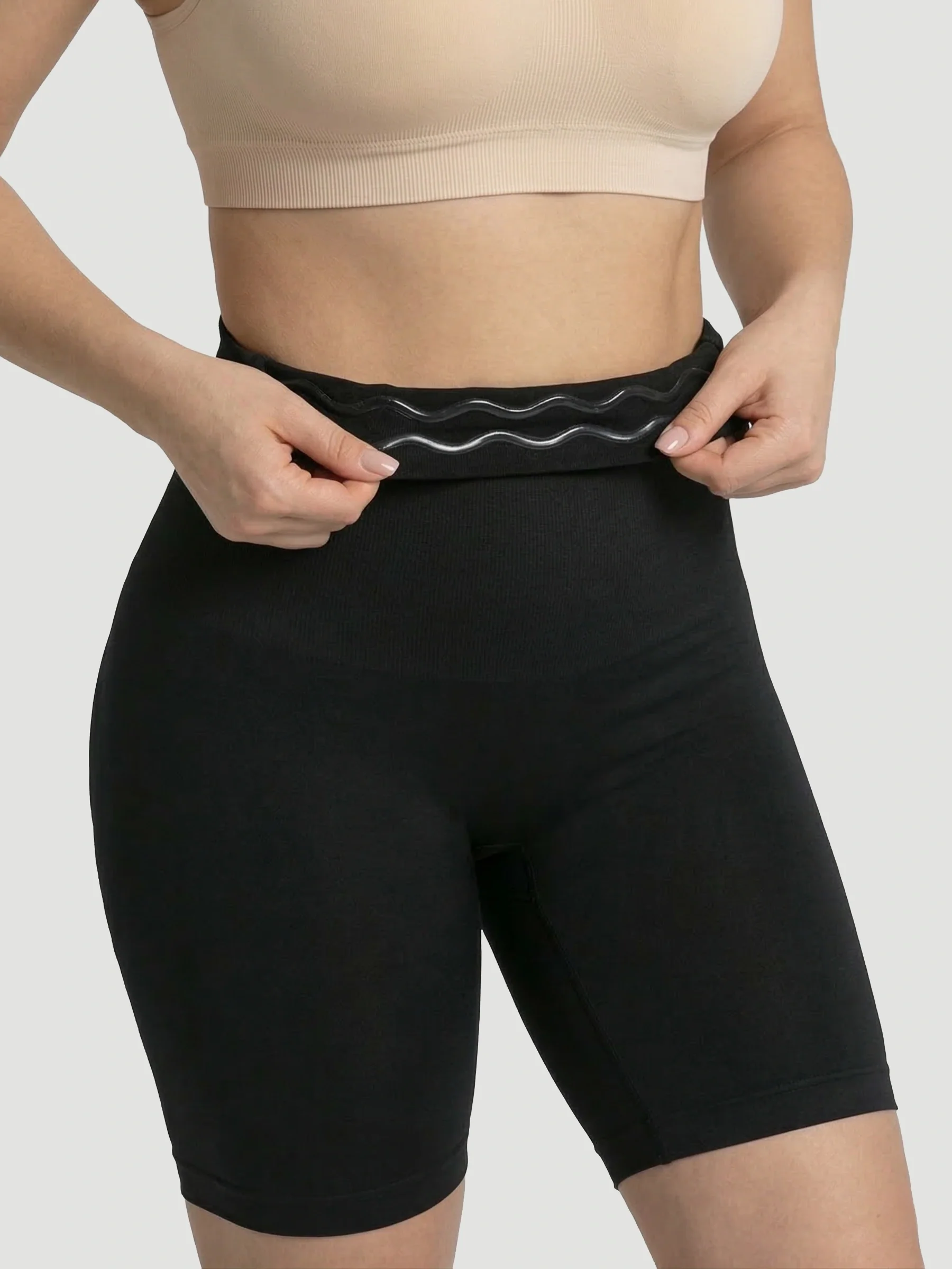 High-Waisted Shaping Shorts - Image 6