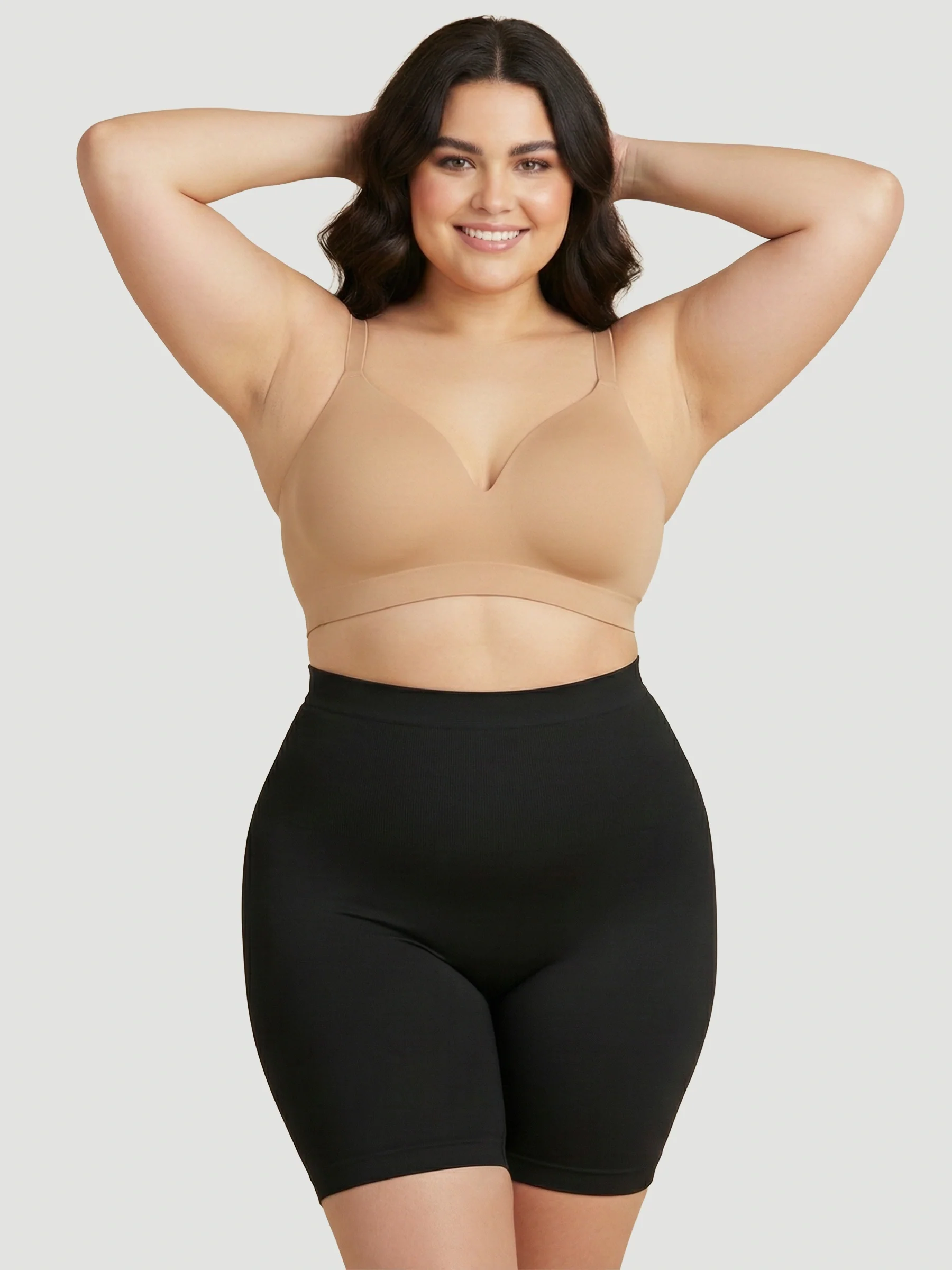 High-Waisted Shaping Shorts - Image 11