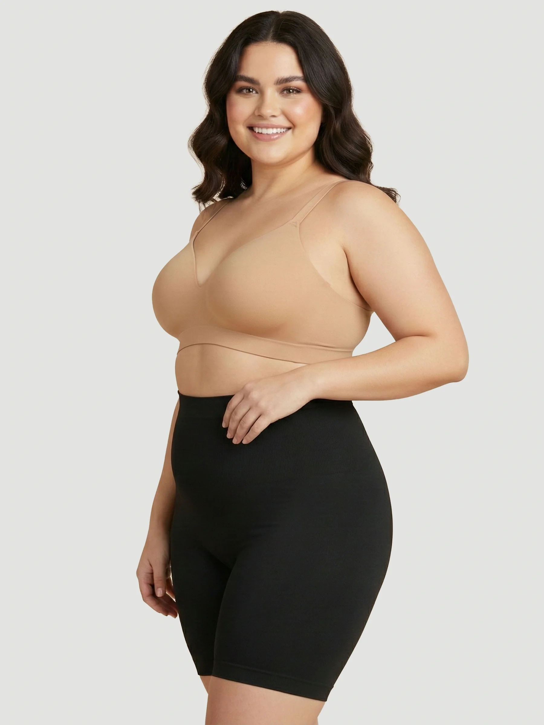 High-Waisted Shaping Shorts - Image 12