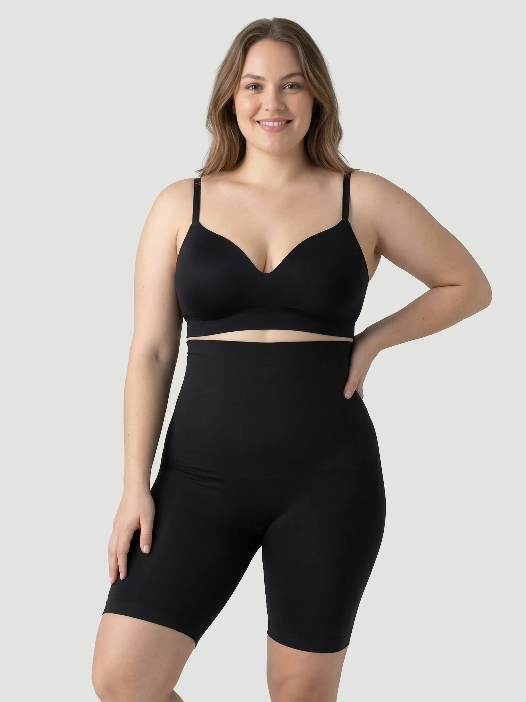 High-Waisted Shaping Shorts - Image 7