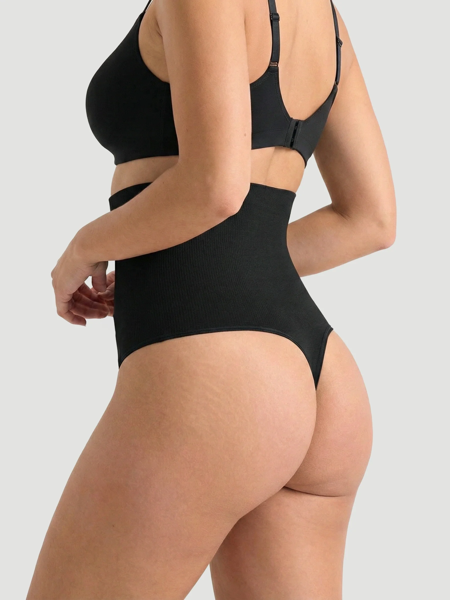 High Waisted Shaping Thong - Image 7
