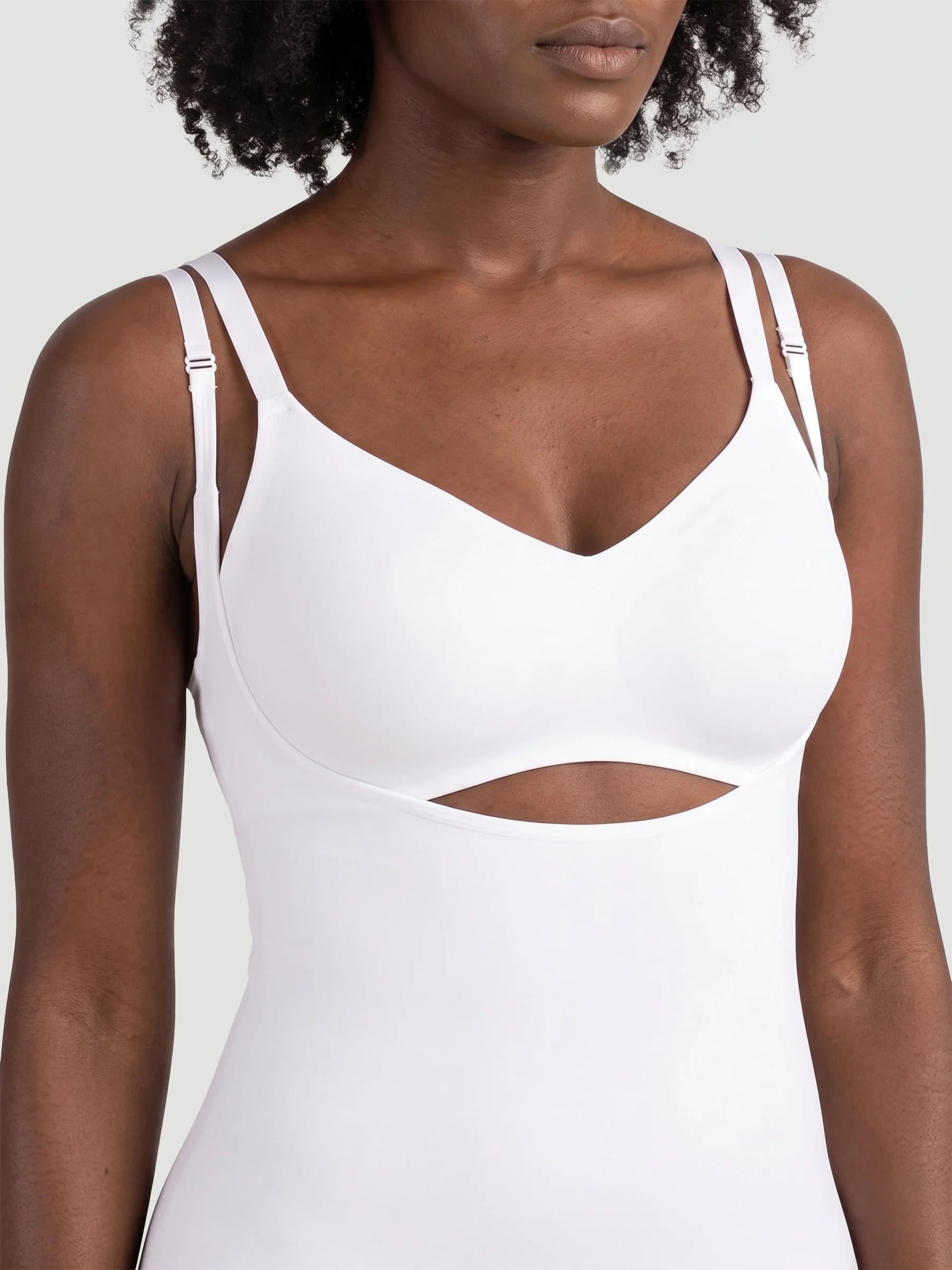 Open Bust Bodysuit Shaping Shorts - Image 8