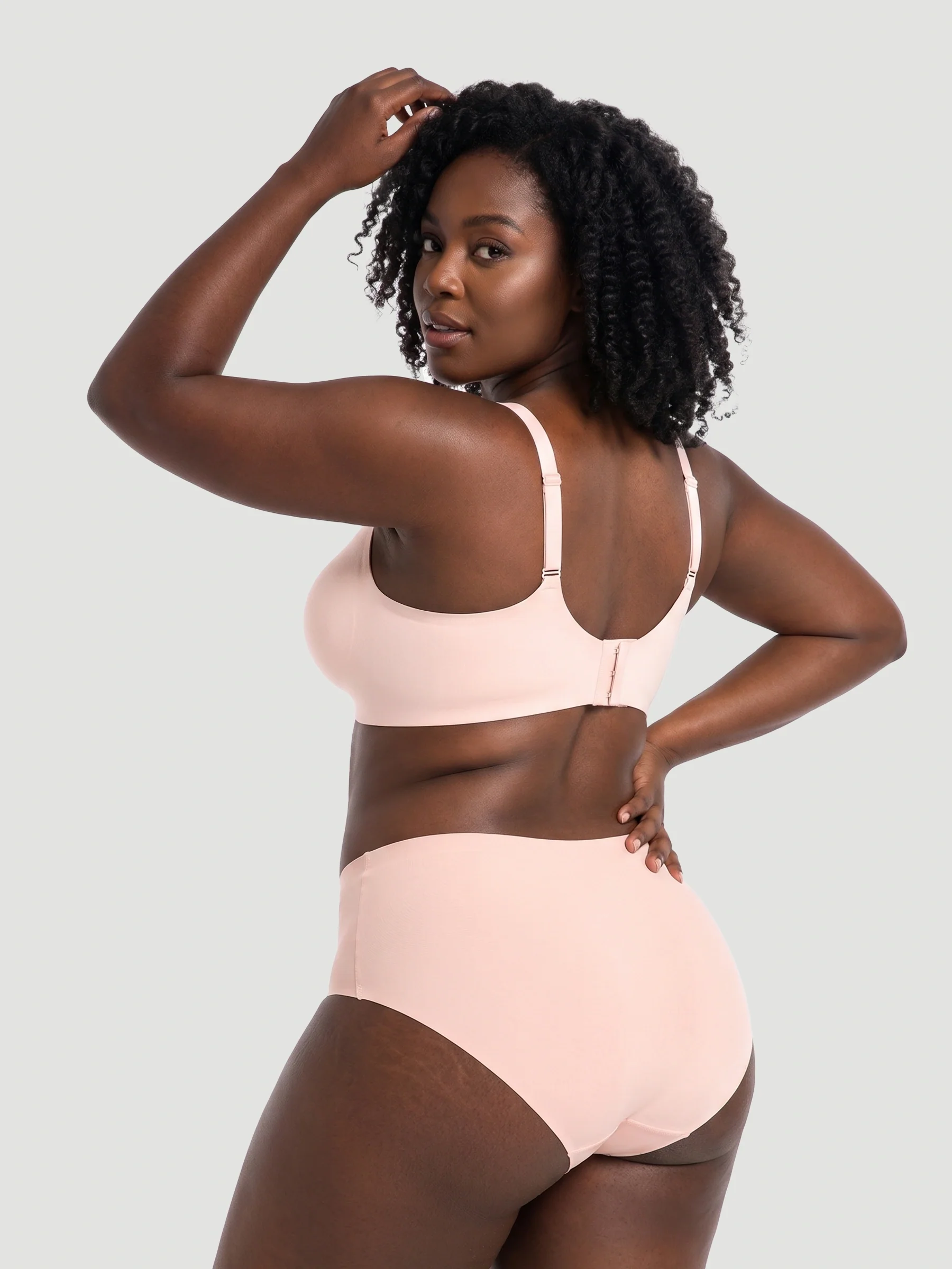 Scalloped Push-Up Wireless Jelly Bra - Image 18