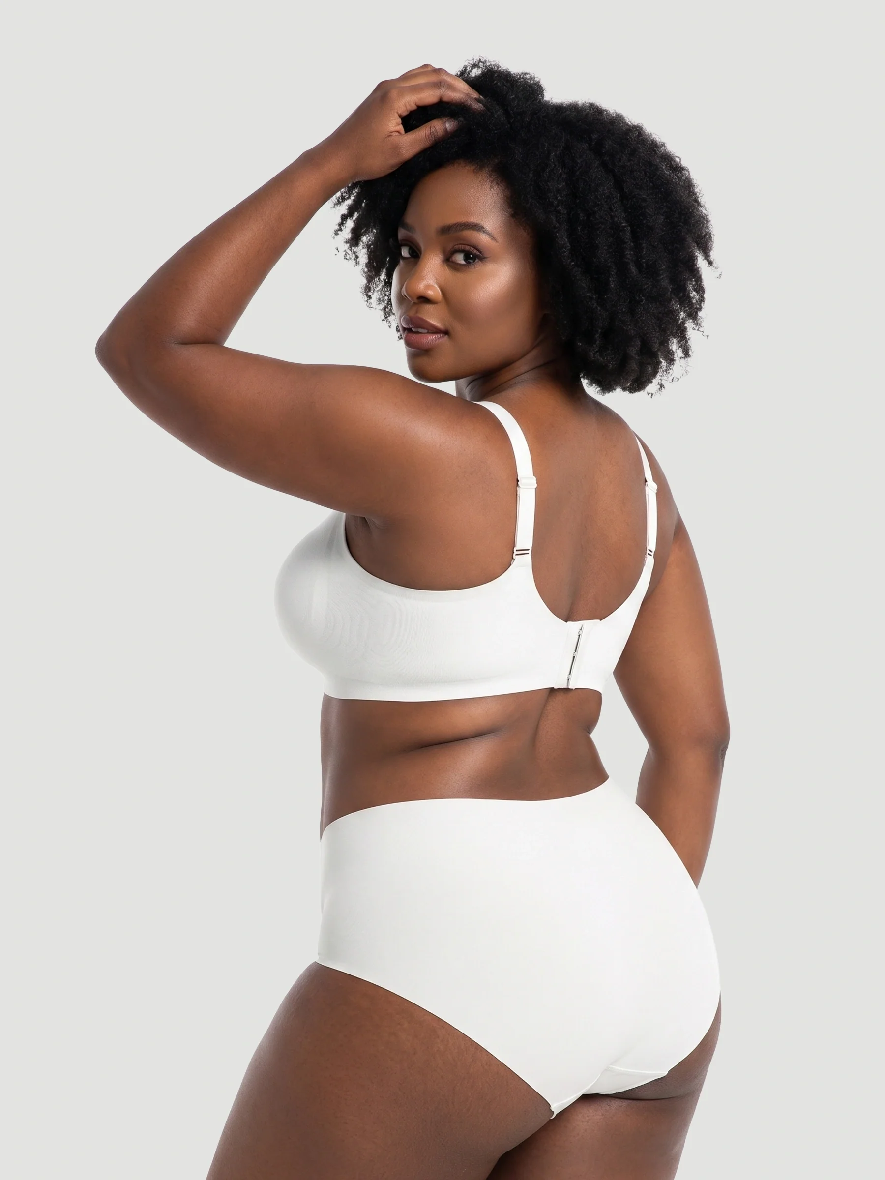 Scalloped Push-Up Wireless Jelly Bra - Image 27