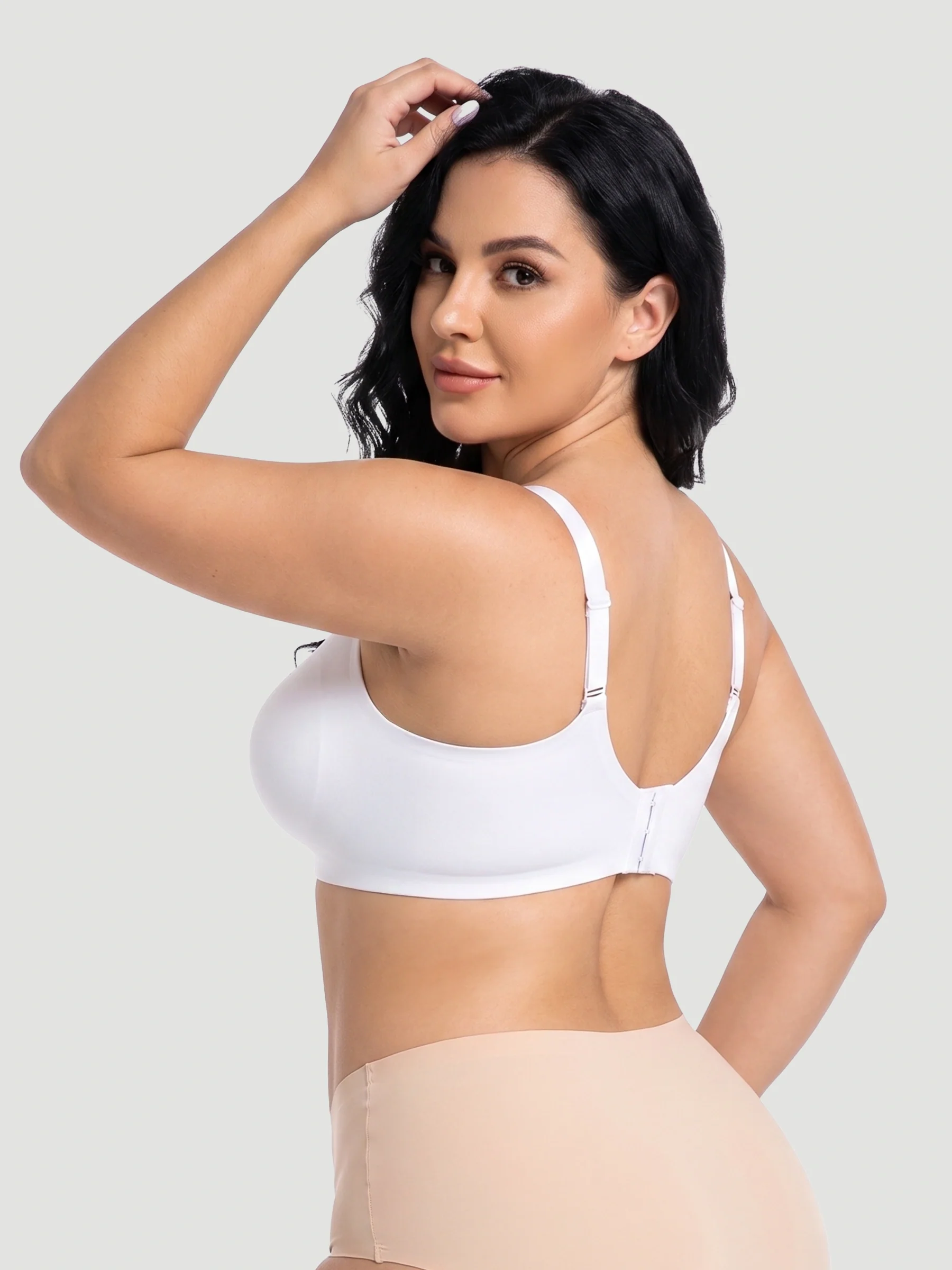 Scalloped Push-Up Wireless Jelly Bra - Image 28