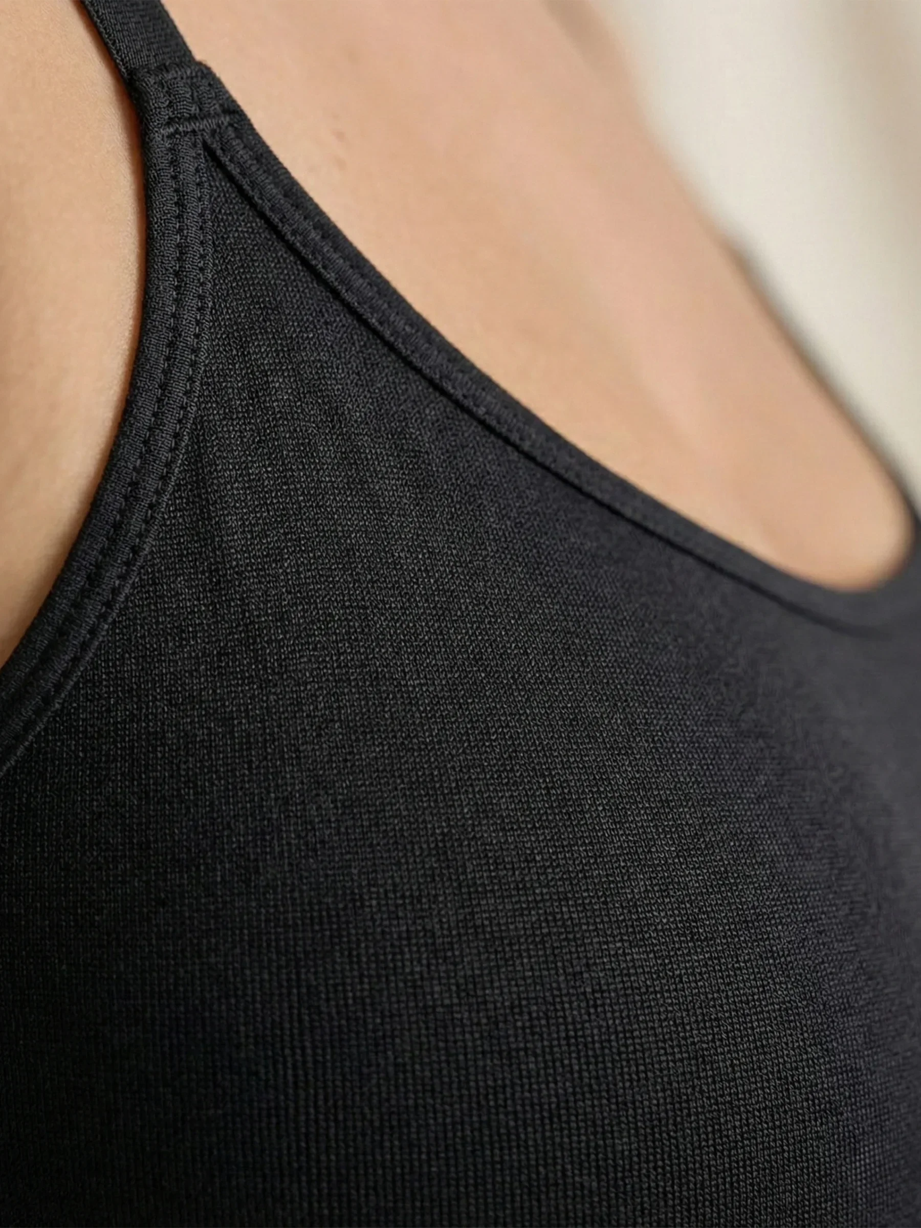 Scoop Neck Bodysuit Shaping Shorts - Image 7
