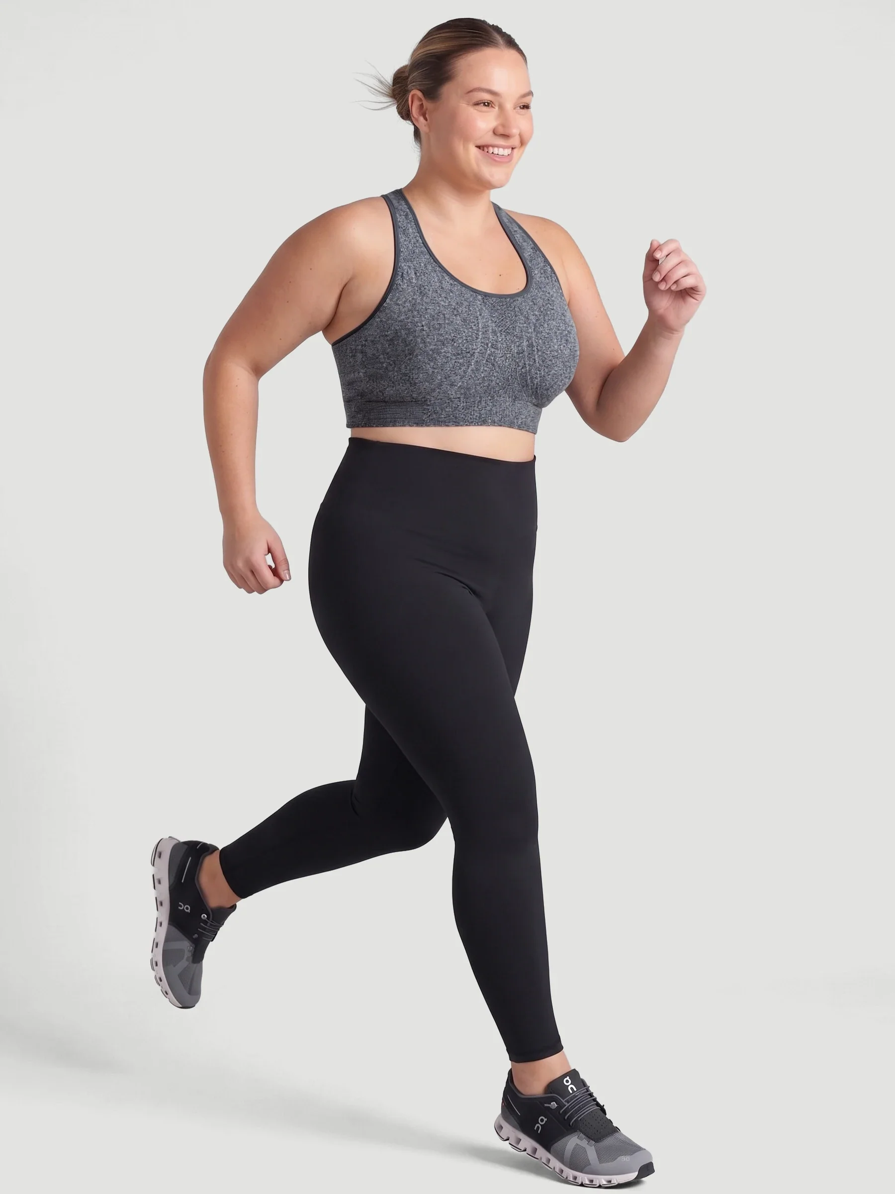 Seamless Racerback Sports Bra - Image 11
