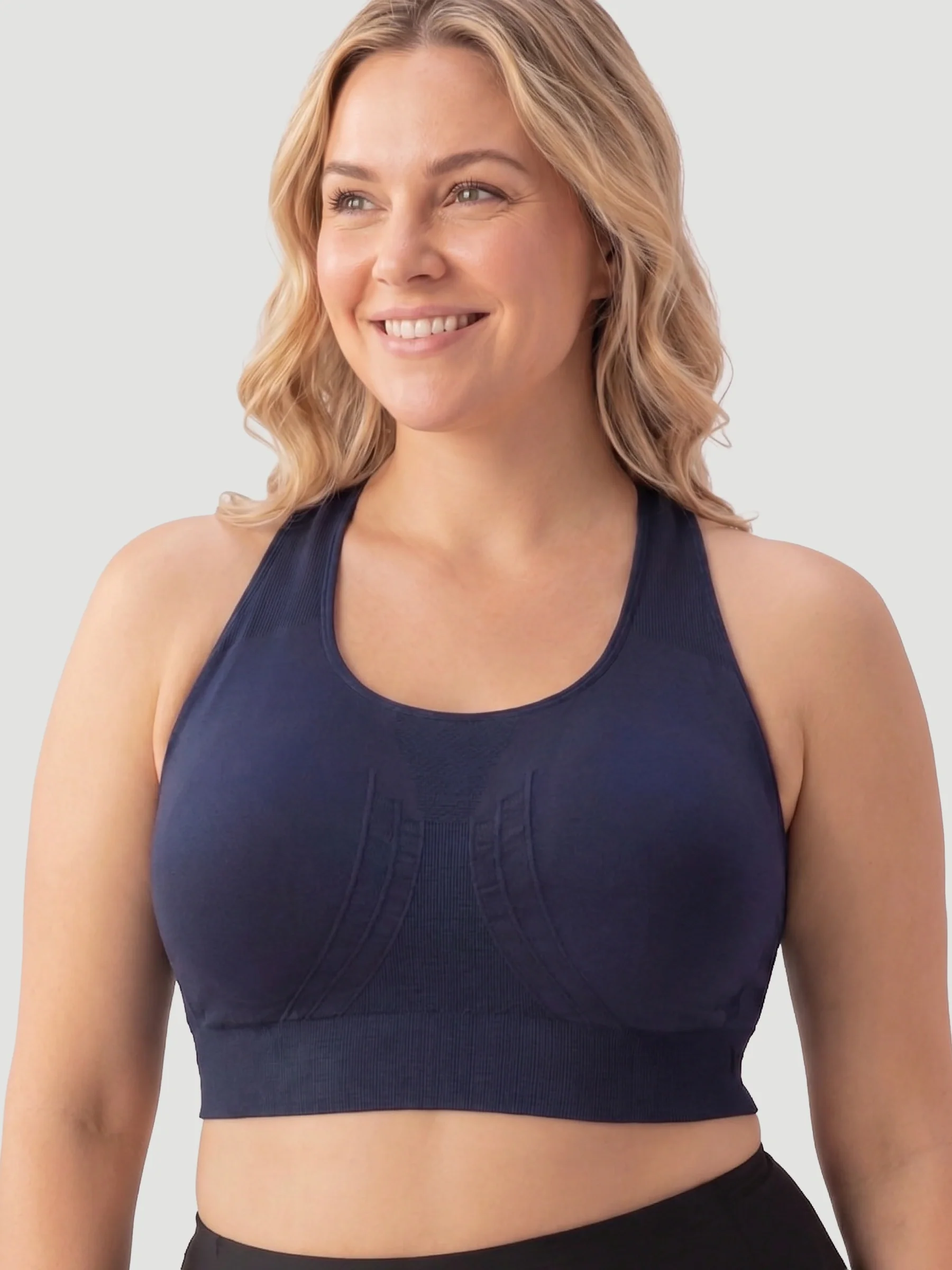 Seamless Racerback Sports Bra - Image 14