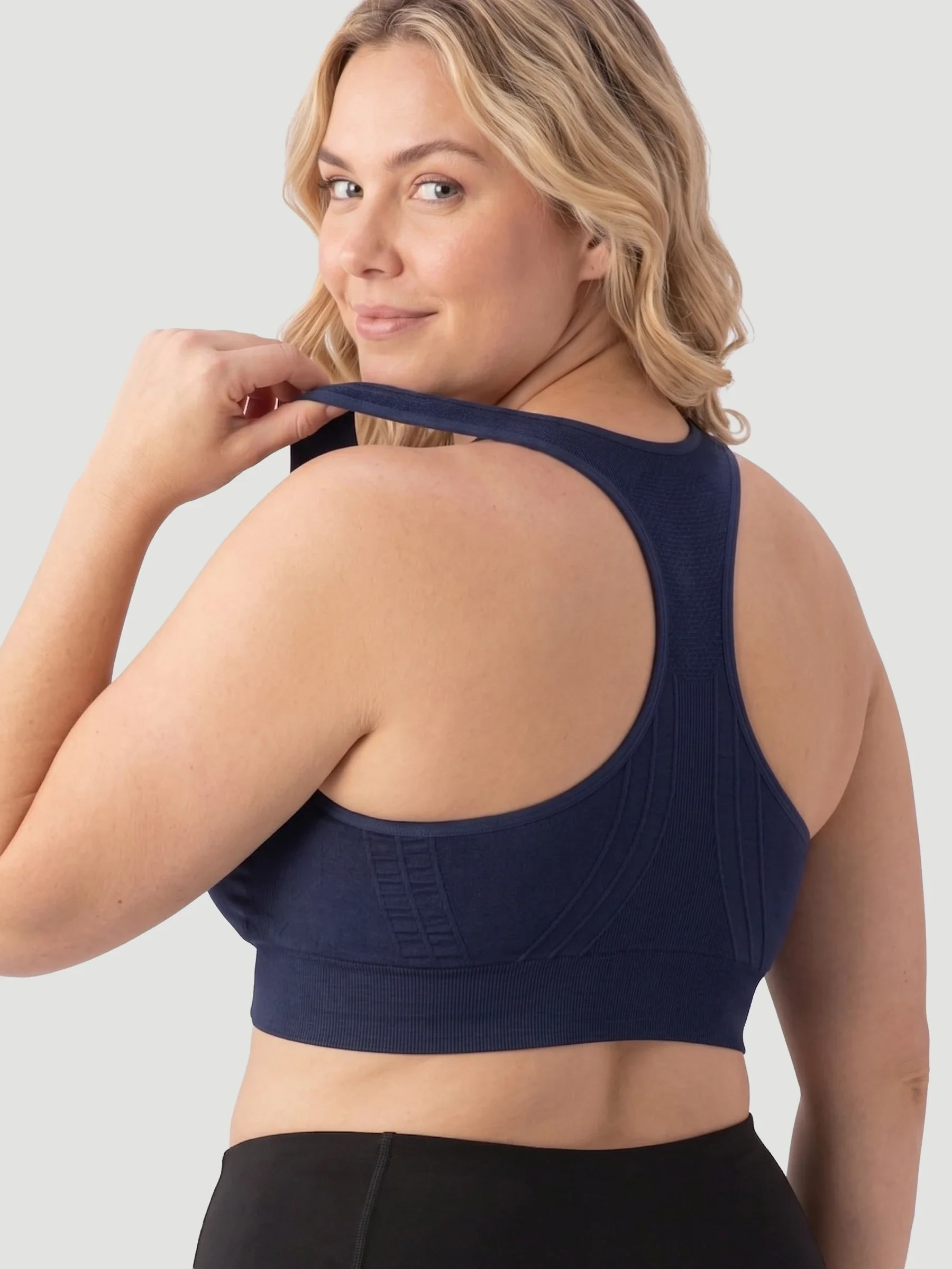 Seamless Racerback Sports Bra - Image 17