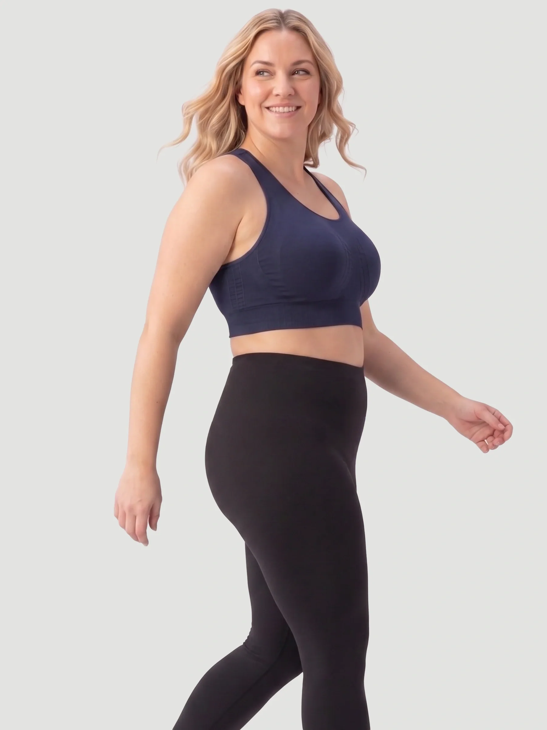 Seamless Racerback Sports Bra - Image 20