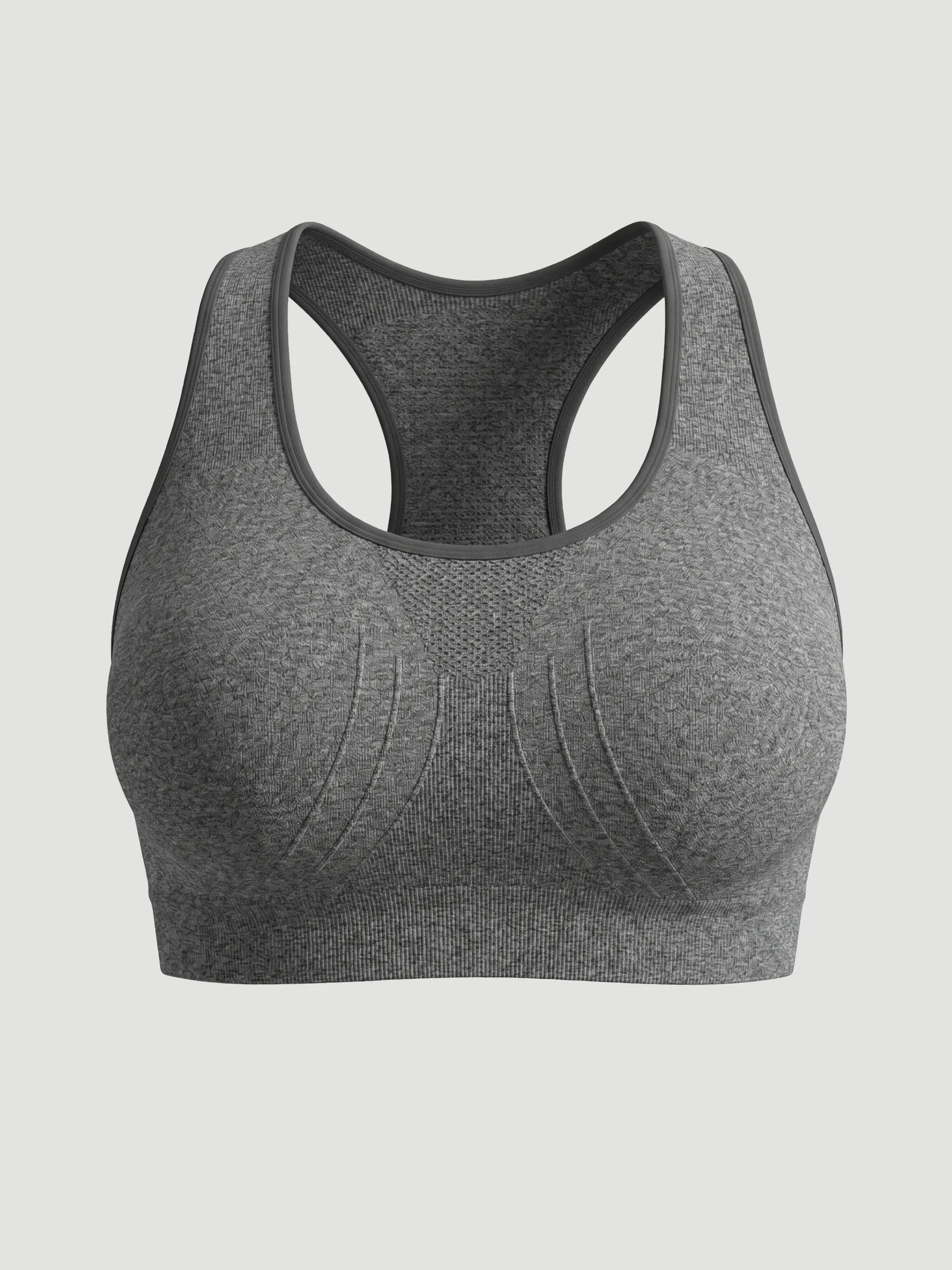 Seamless Racerback Sports Bra - Image 4