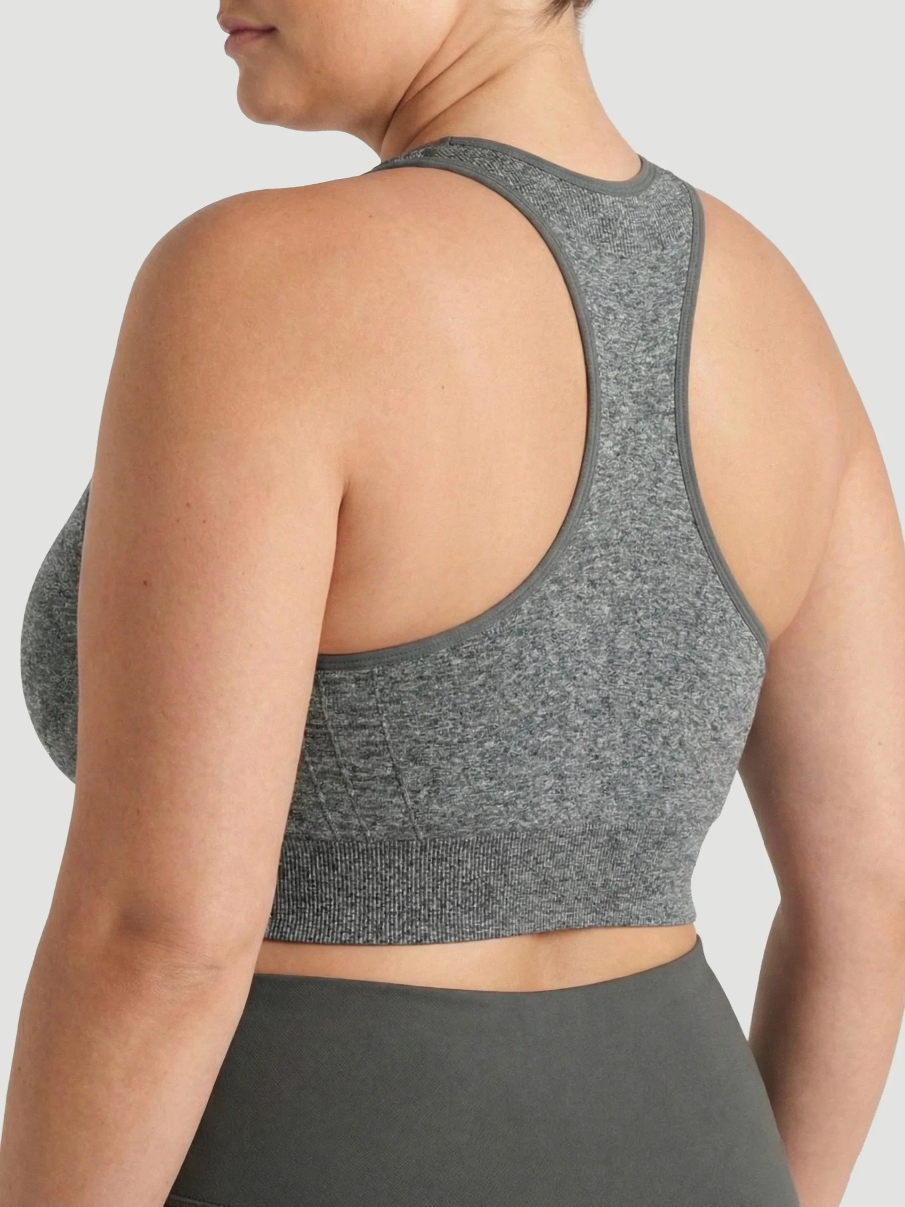 Seamless Racerback Sports Bra - Image 8