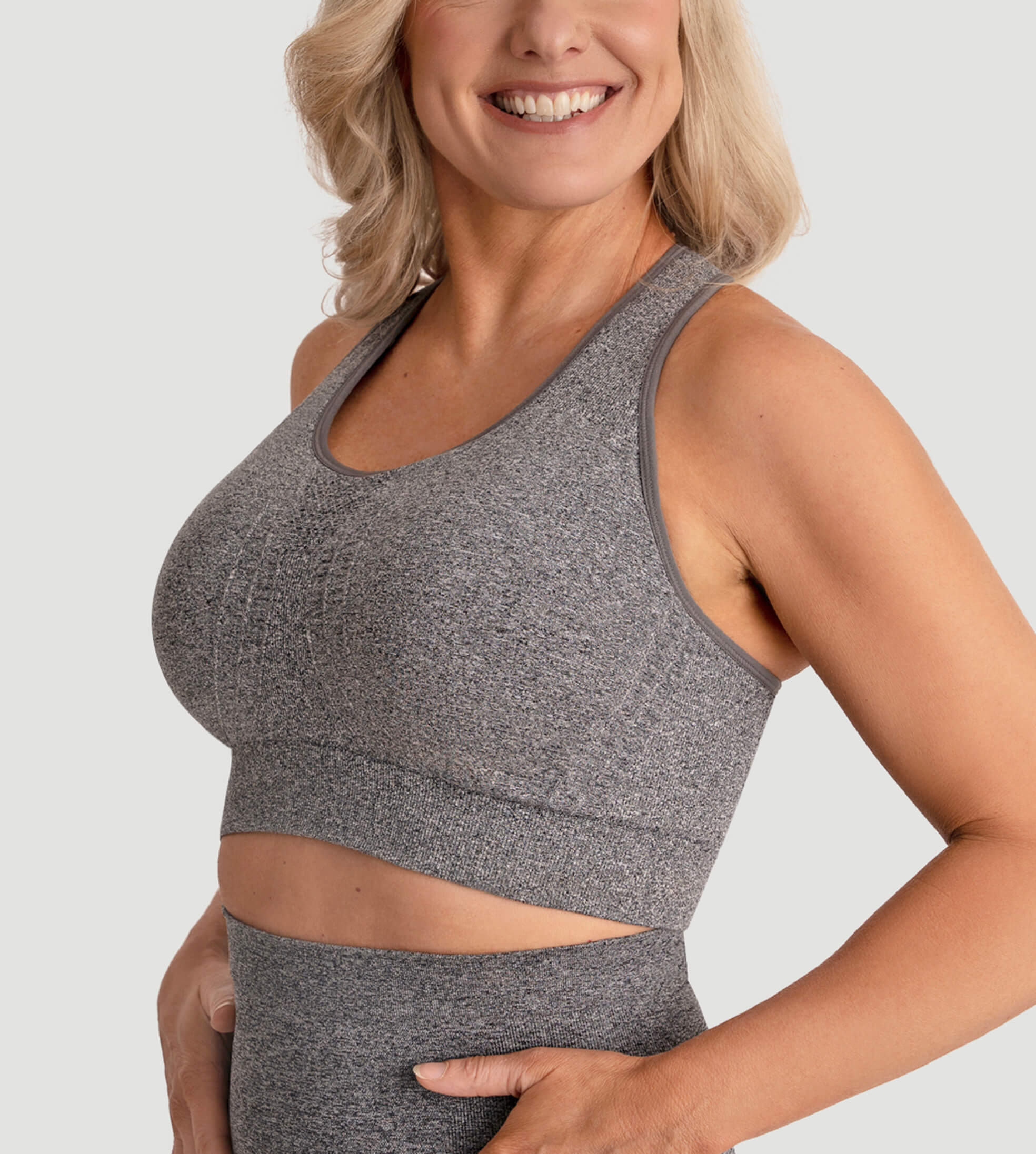 Racerback Seamless Sports Bra - Image 10