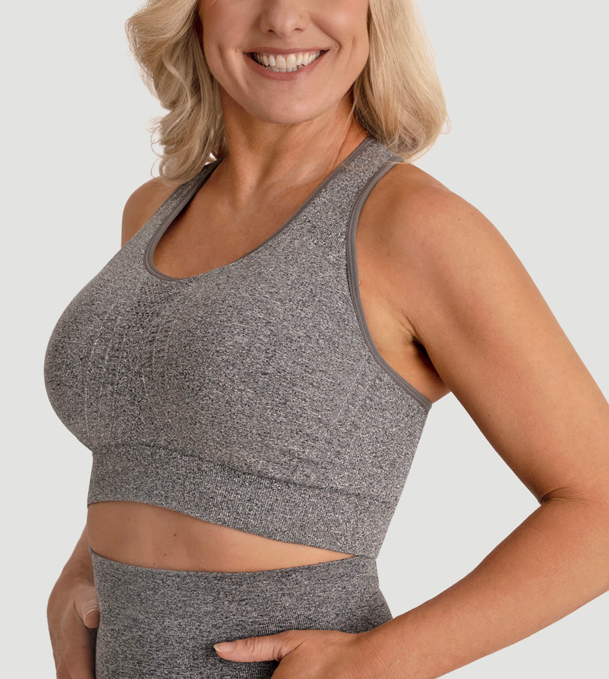 Racerback Seamless Sports Bra - Image 11