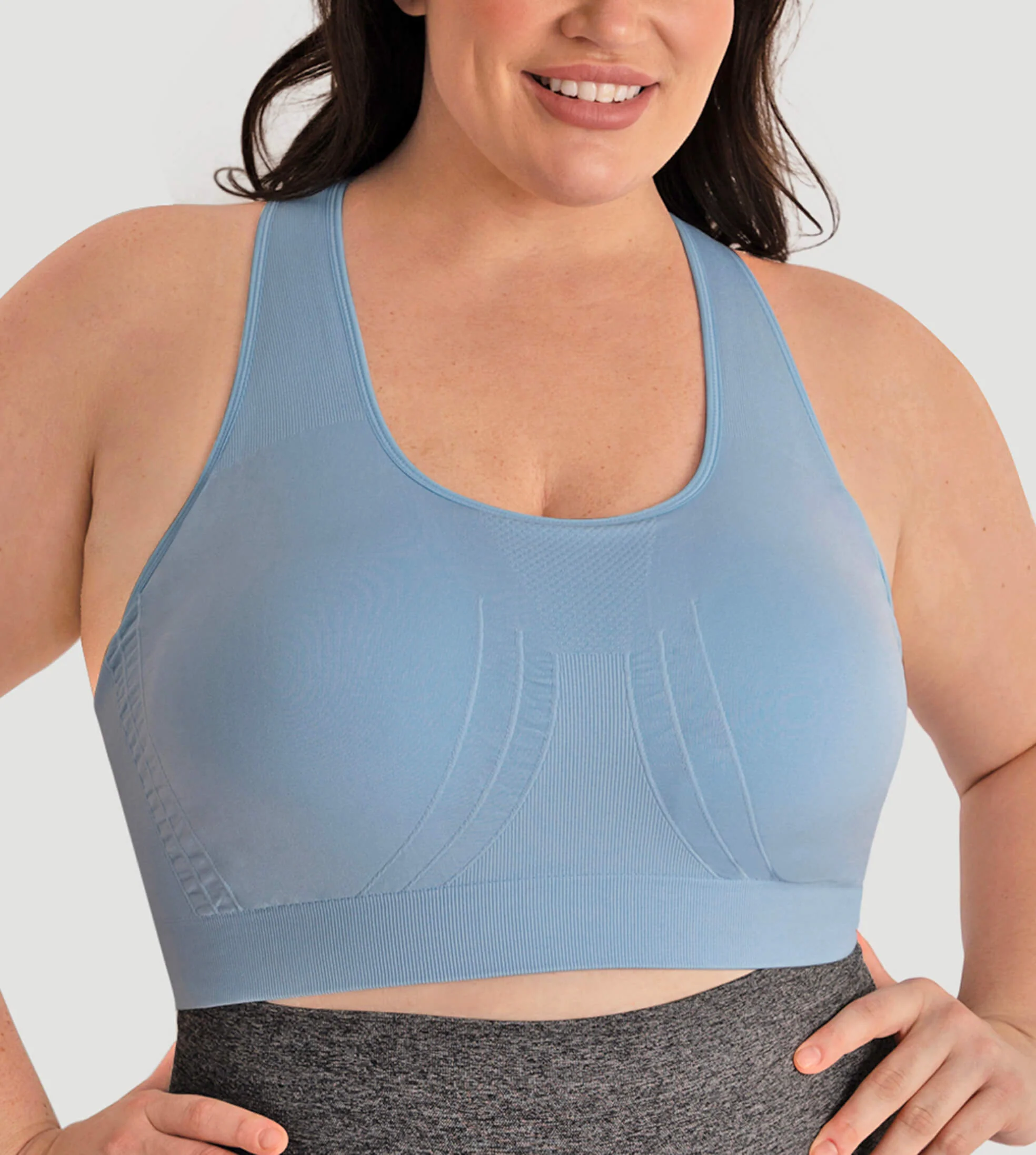 Racerback Seamless Sports Bra - Image 18