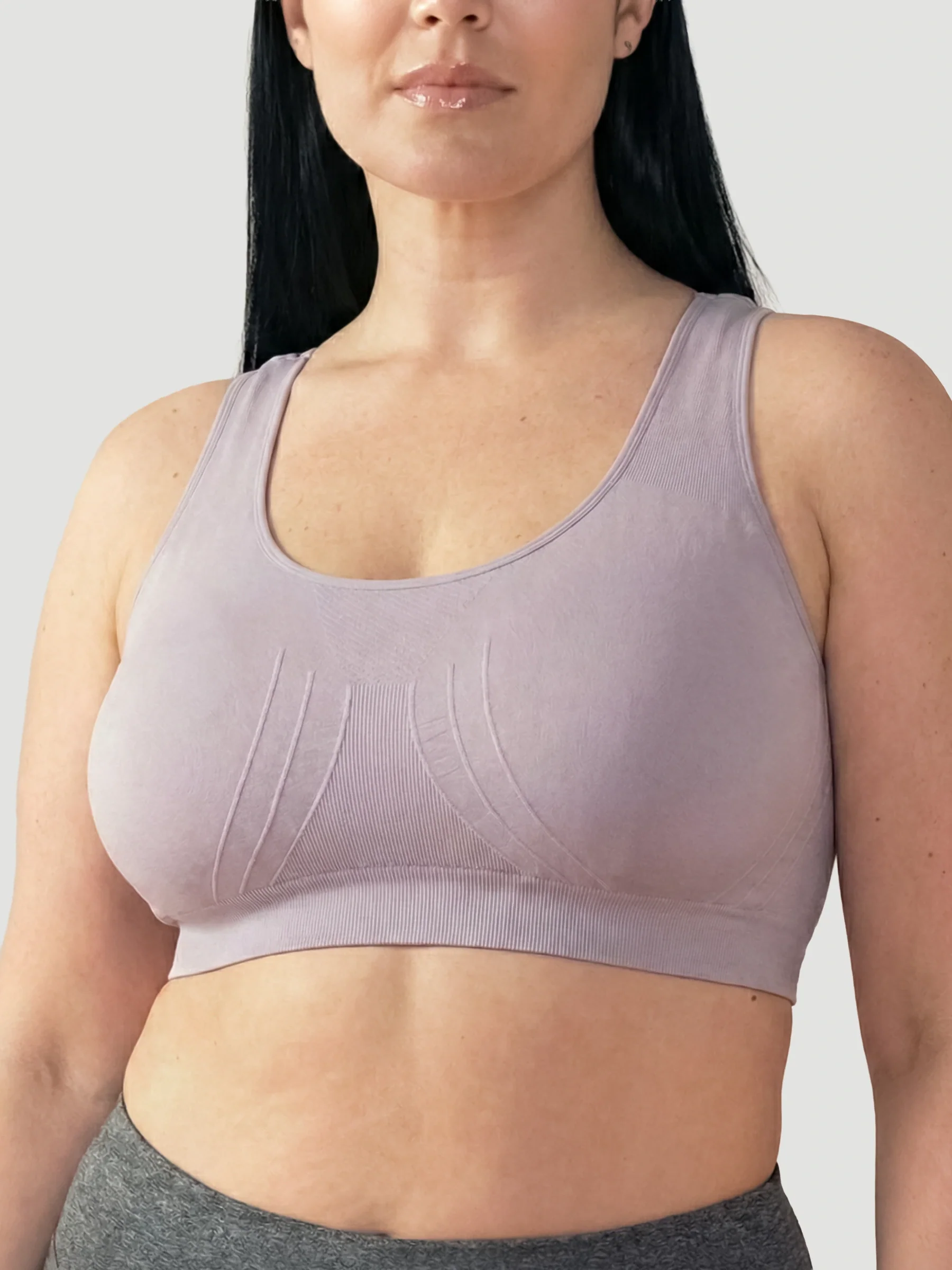 Seamless Racerback Sports Bra - Image 15